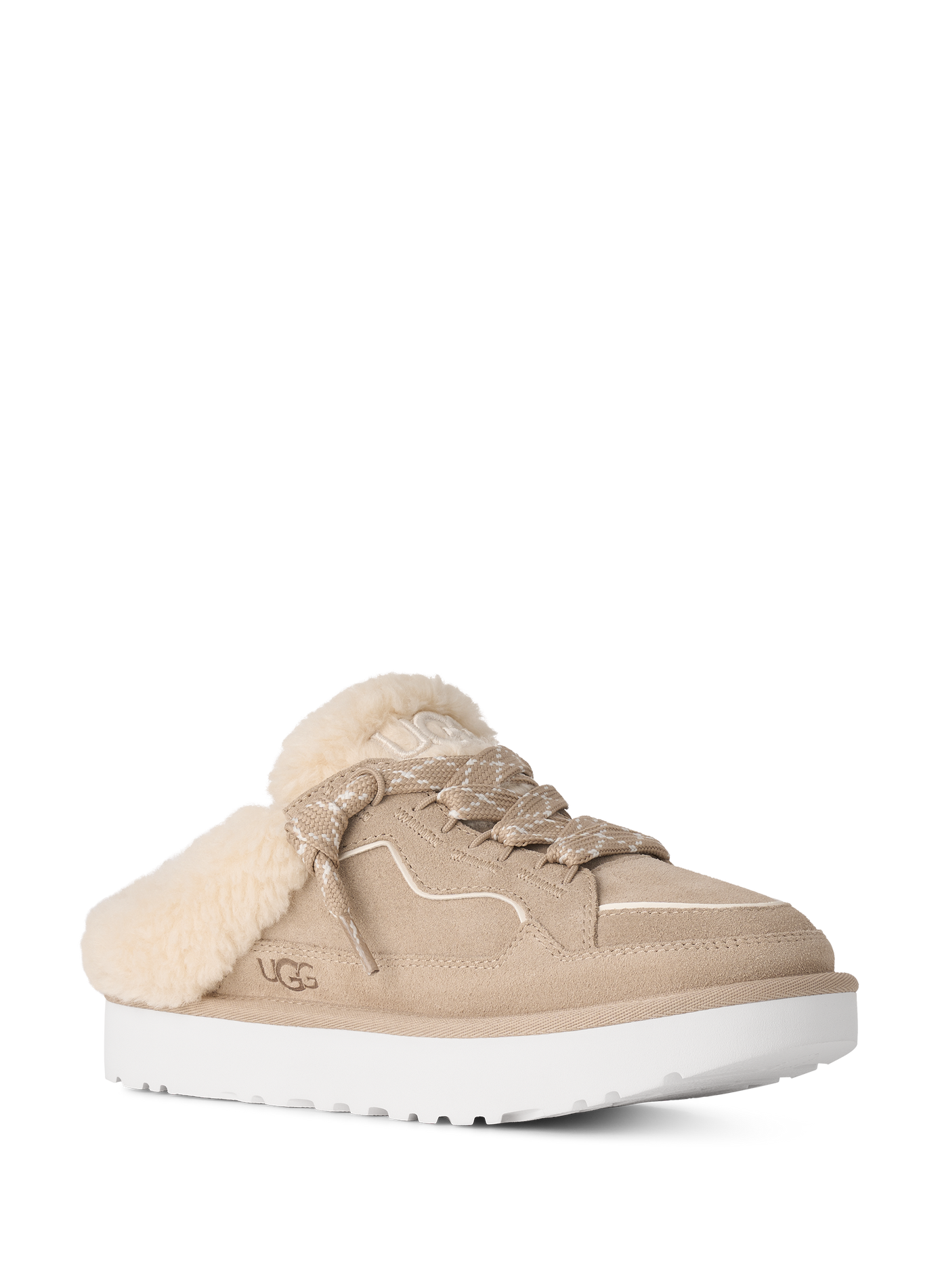 Lowmel Chestnut Pantoletten aus Leder UGG Beige