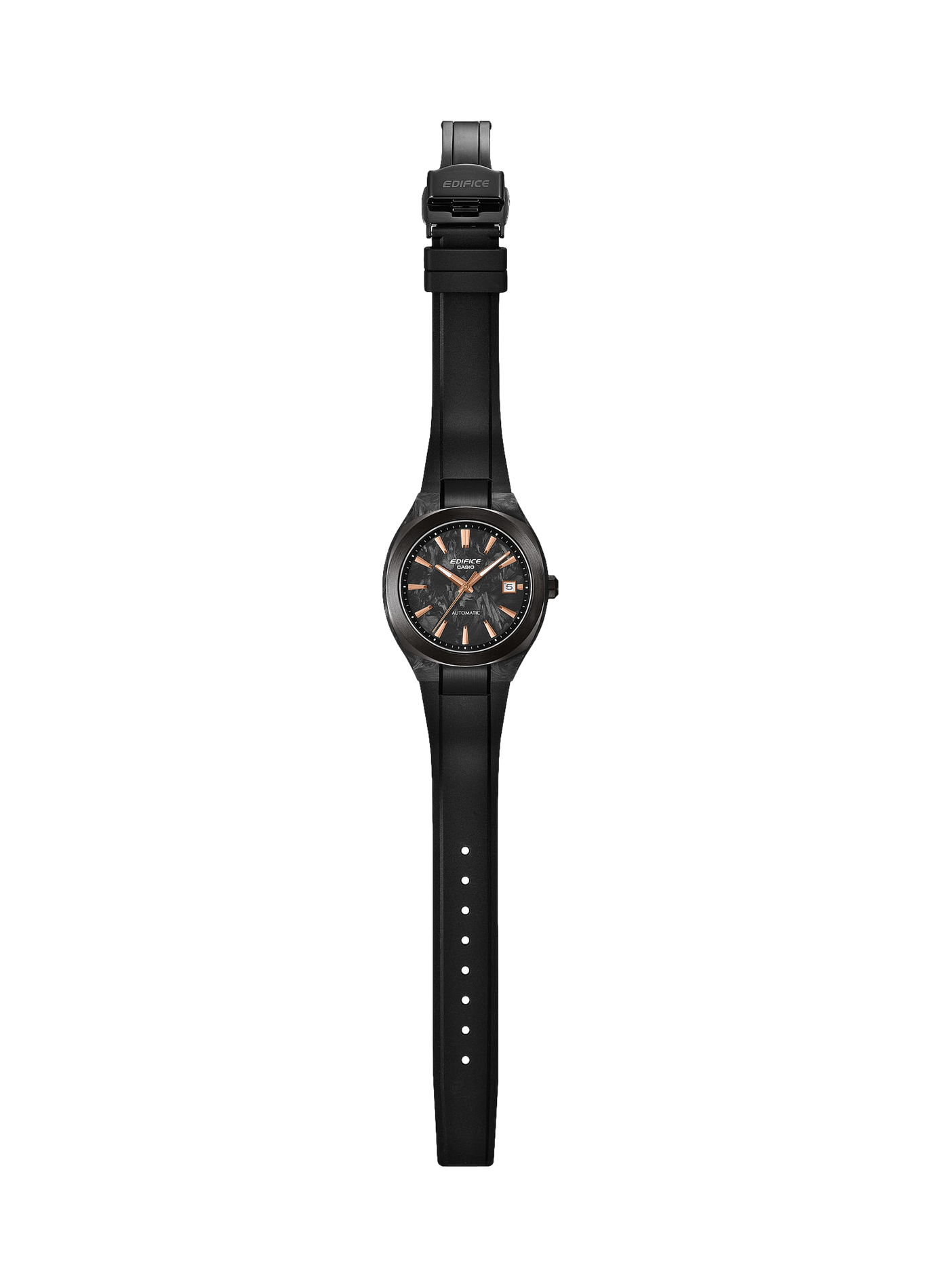 Montre automatique Casio edifice en acier inoxydable CASIO Noir