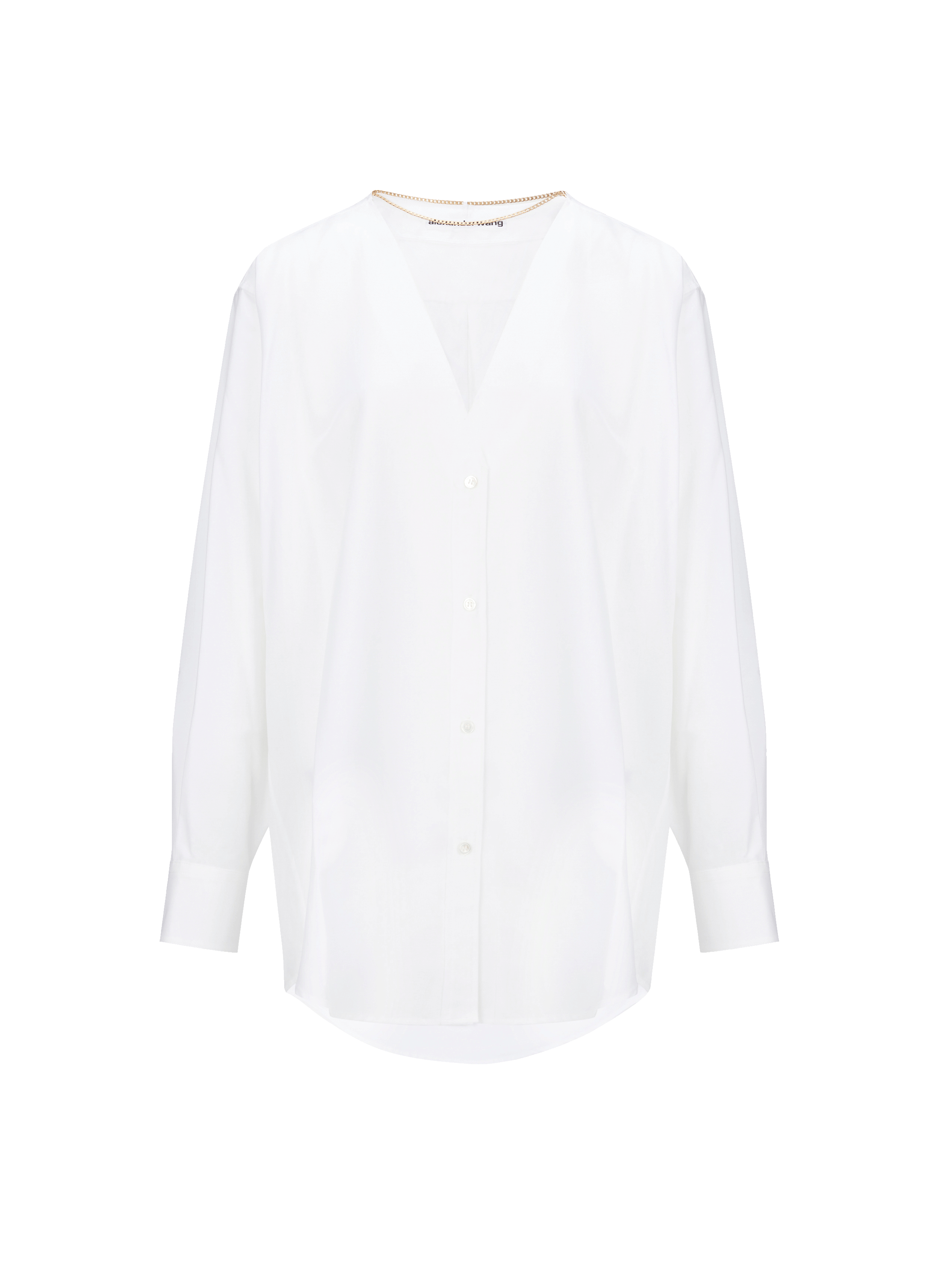 Chemise en mélange de tissu écologique