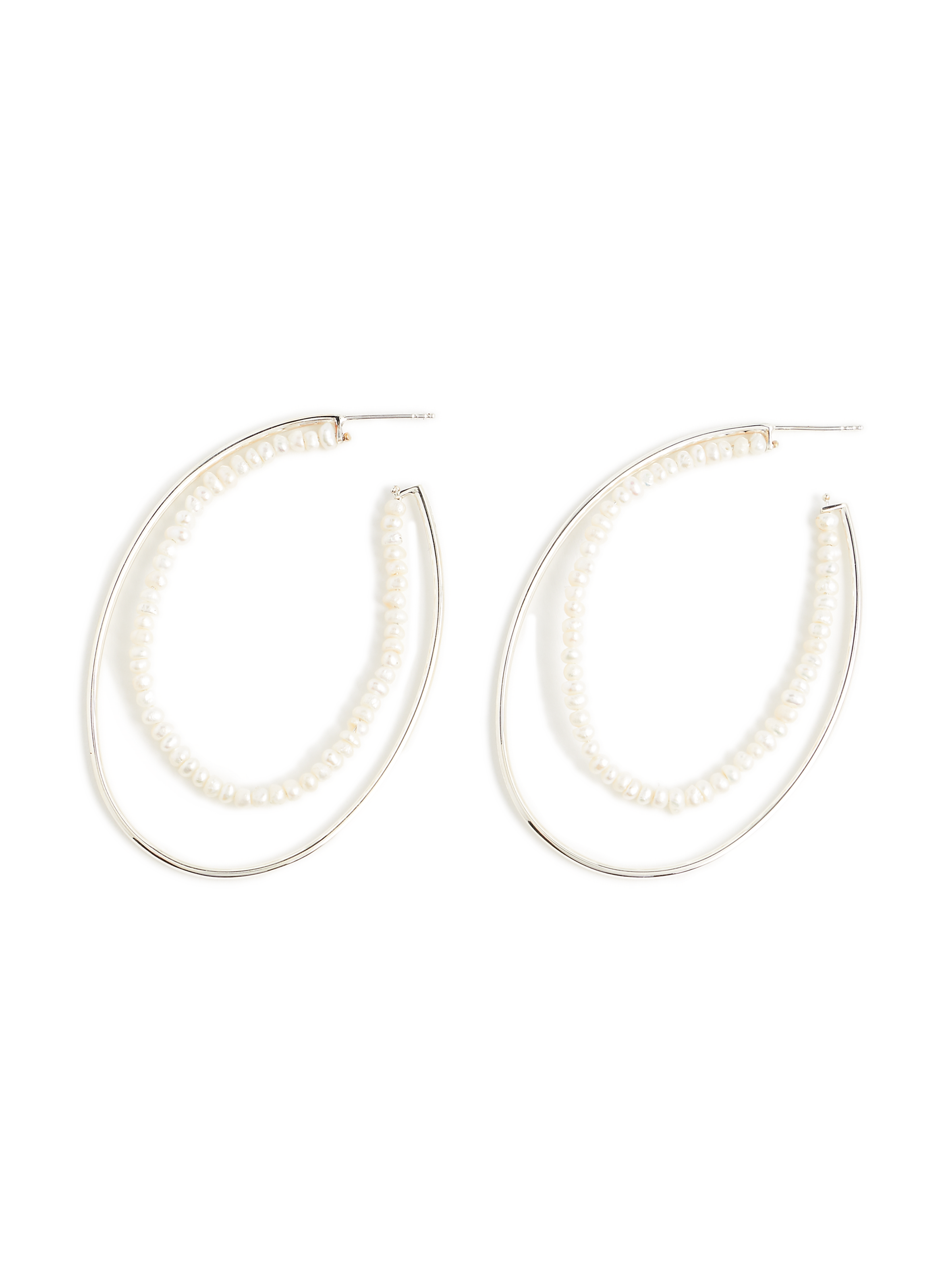 MARA PARIS Silver earrings Silver