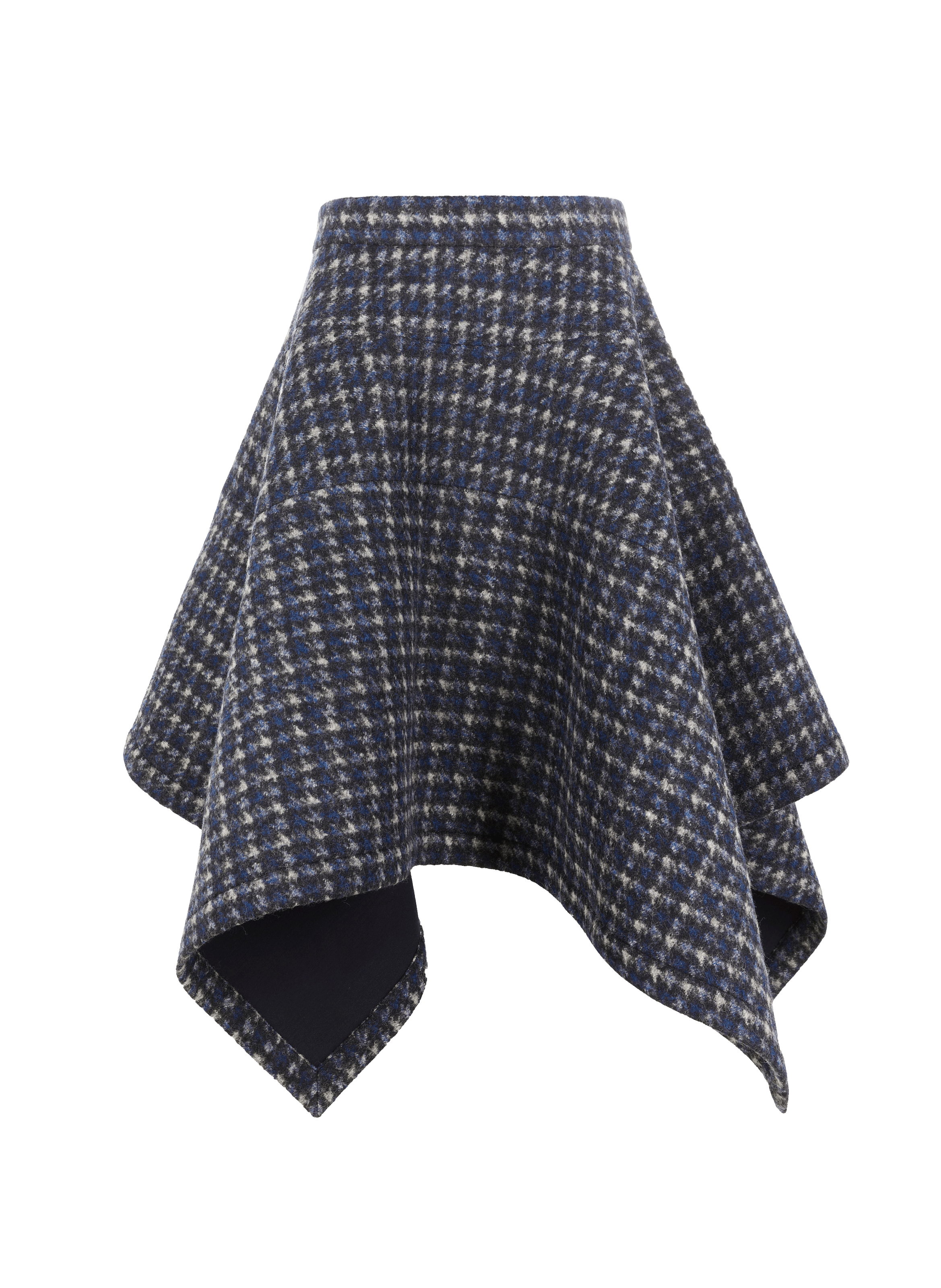 Jupe imprimé pied-de-poule