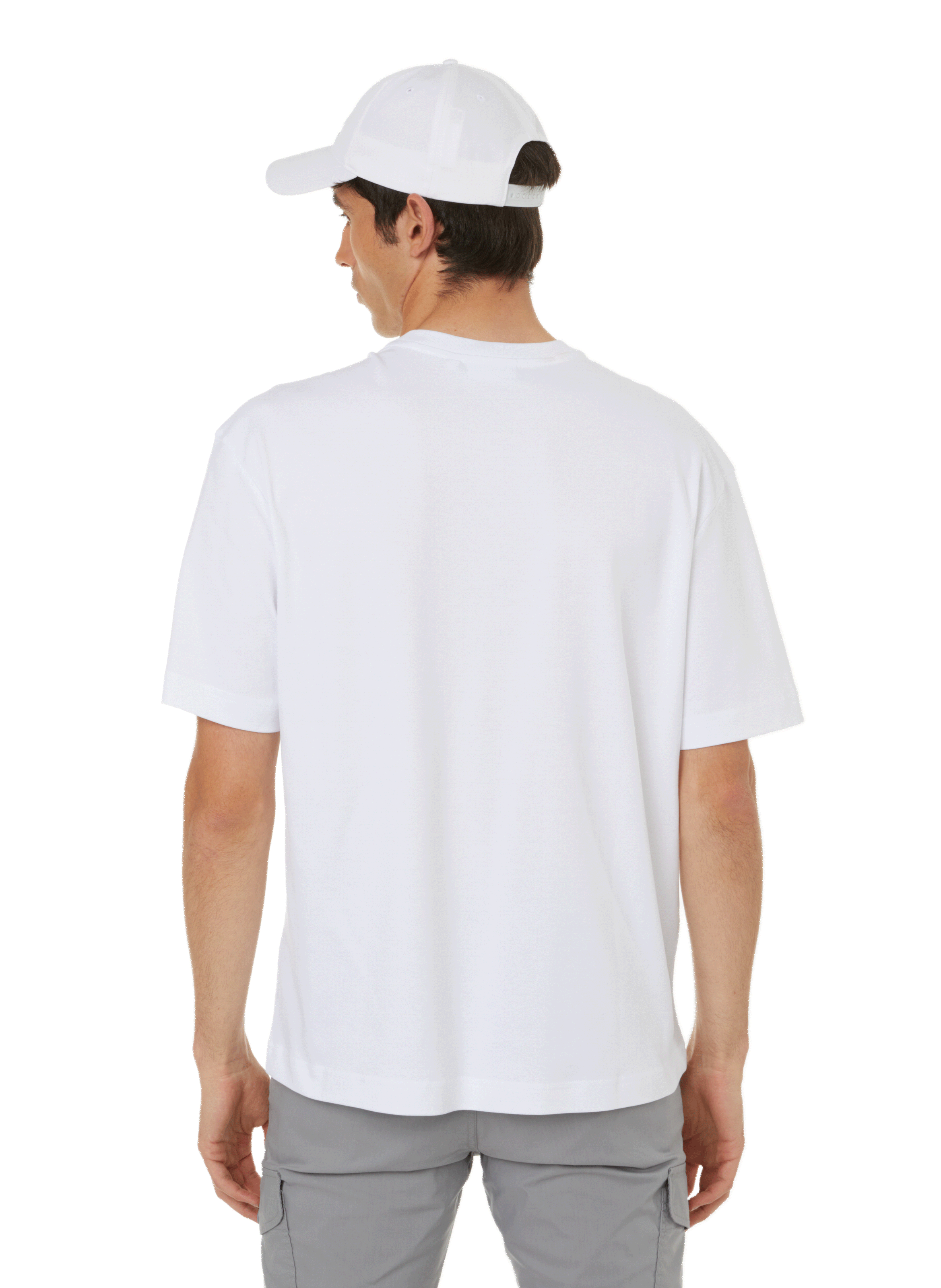 Cotton logo T-shirt CALVIN KLEIN White