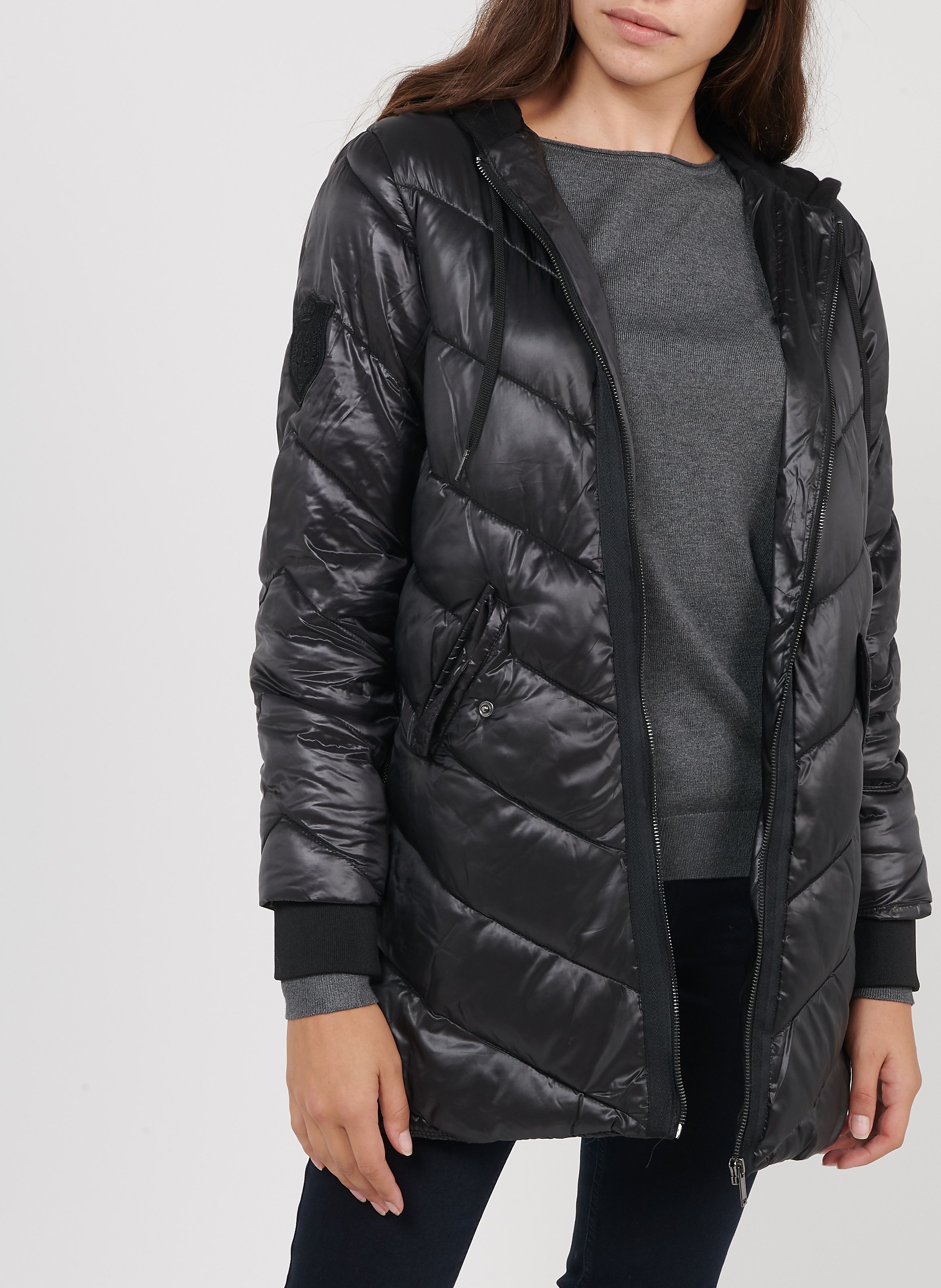 Ikks manteau noir online femme