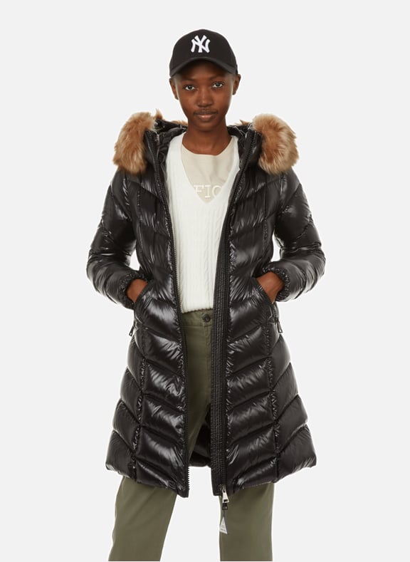 Doudoune femme fourrure moncler sale