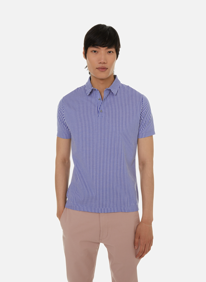 JAGVI RIVE GAUCHE striped cotton Polo shirt