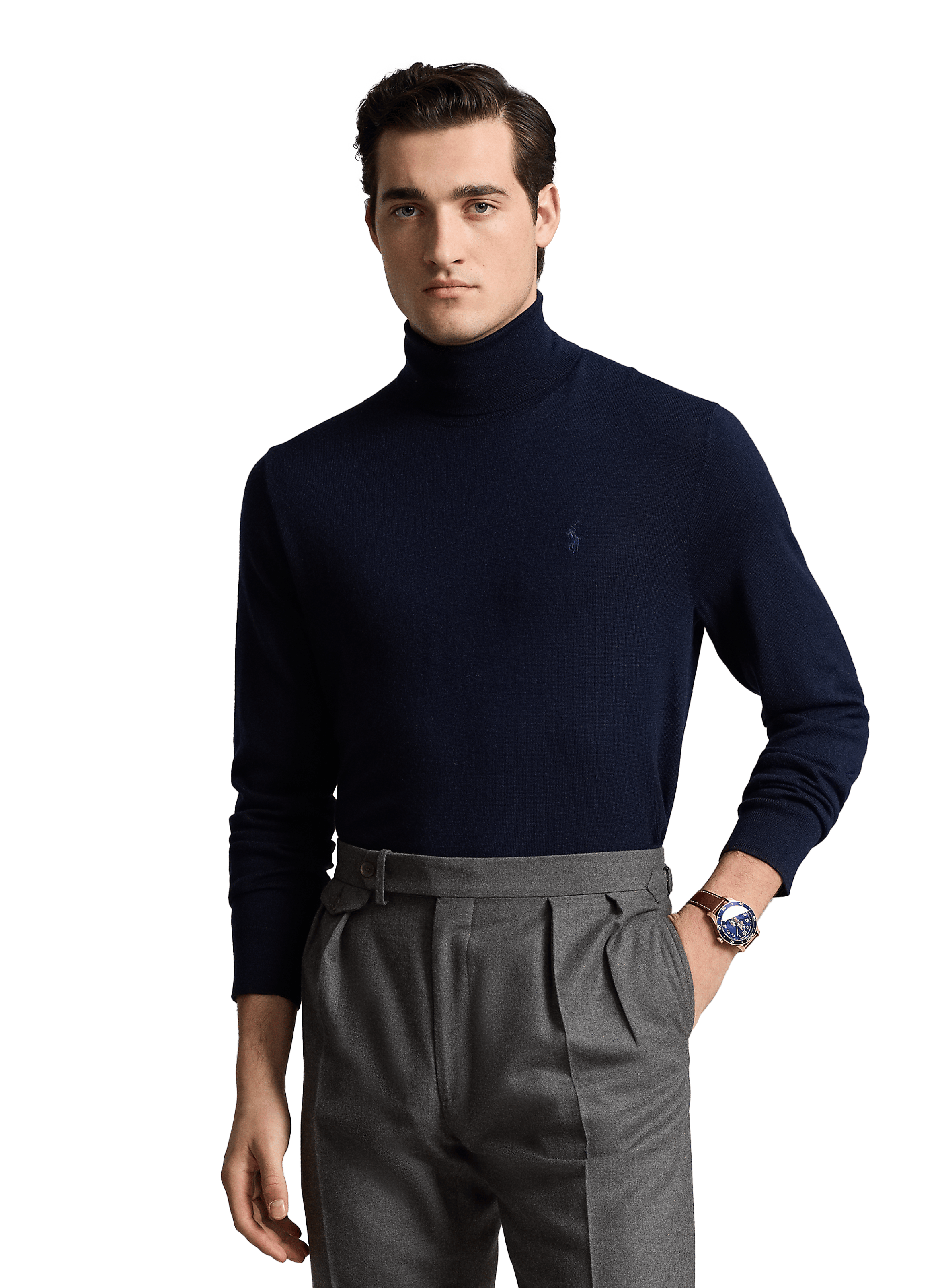 Roll-neck wool Jumper  POLO RALPH LAUREN Blue