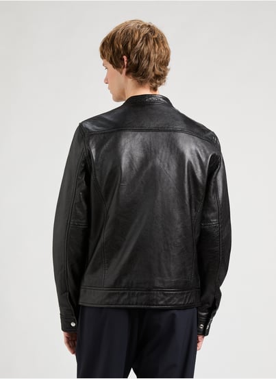 Veste en cuir Newport SCHOTT Veste en cuir Newport SCHOTT