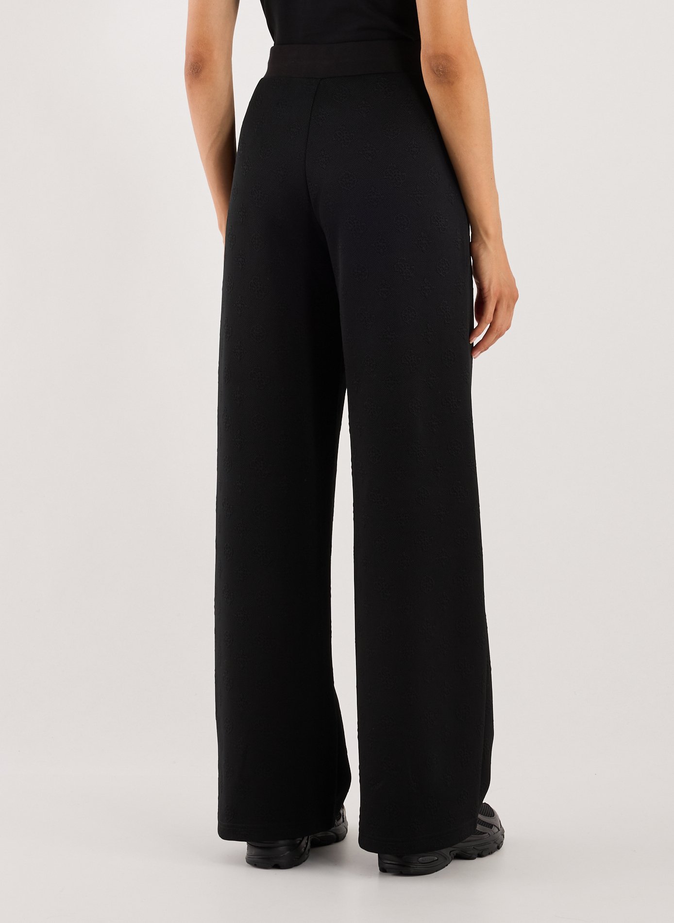Loose printed Trousers GUESS Black