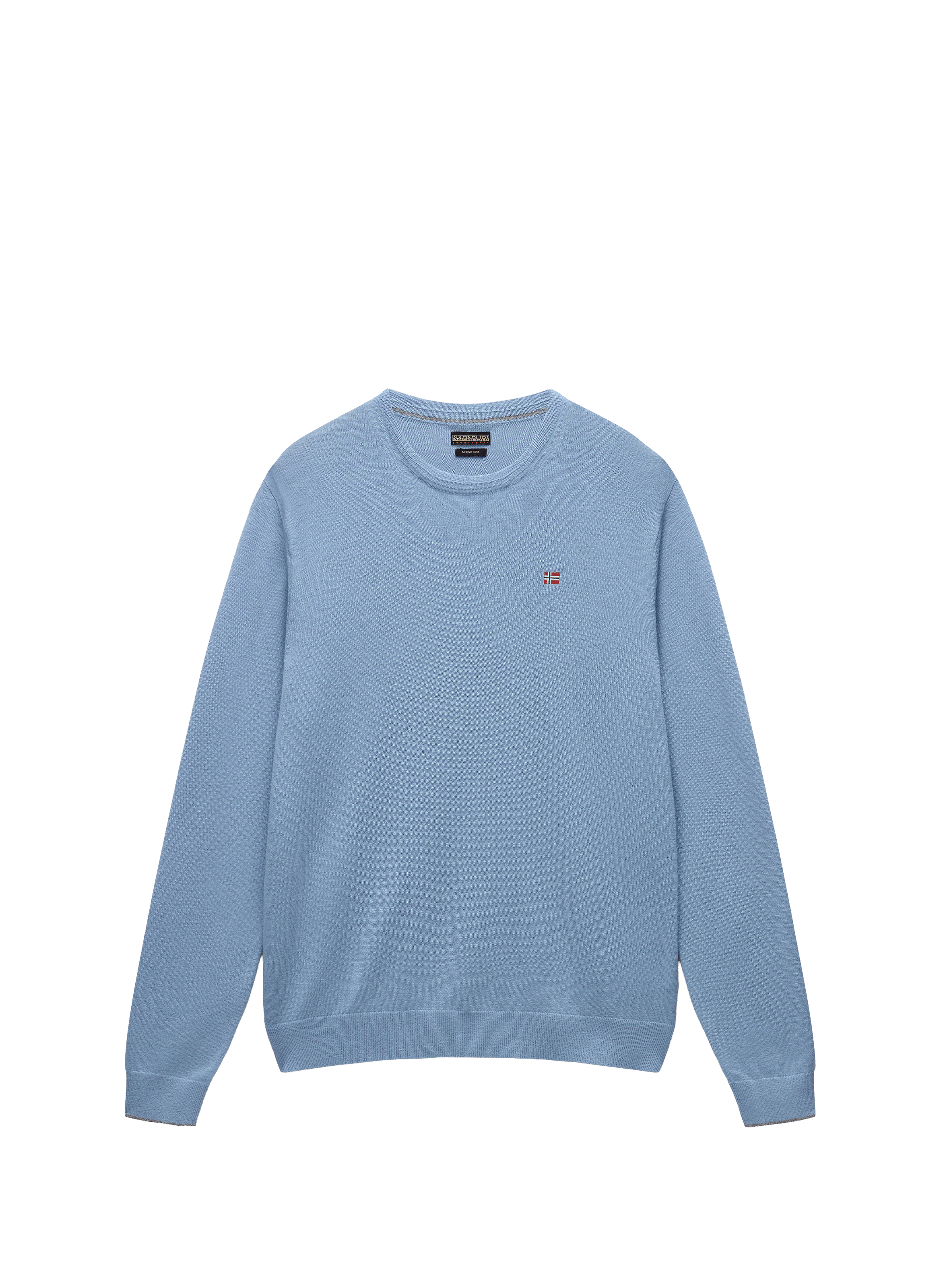  Round-neck wool jumper NAPAPIJRI Blue