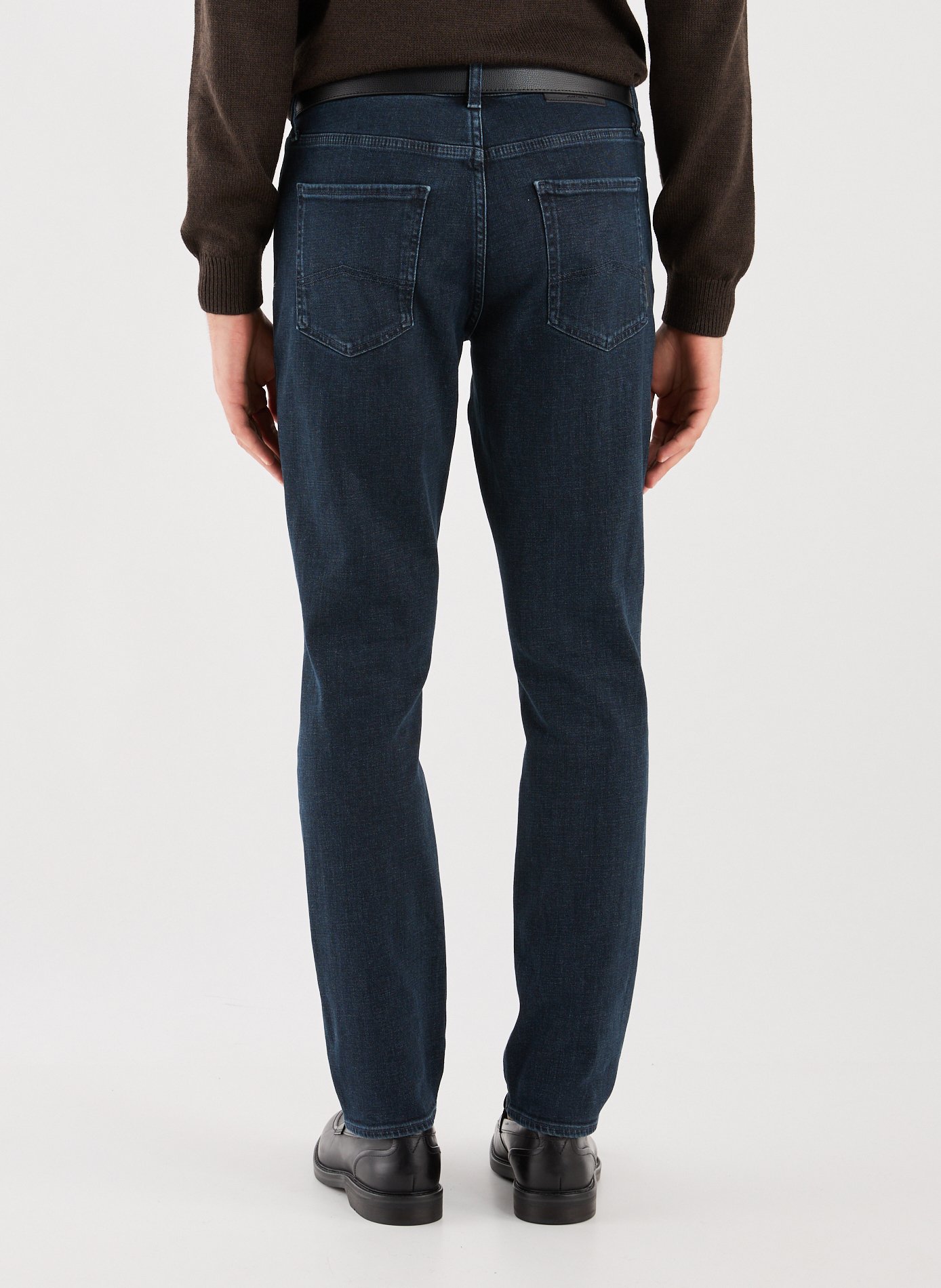 Cotton-blend slim-fit jeans ARMANI EXCHANGE Blue