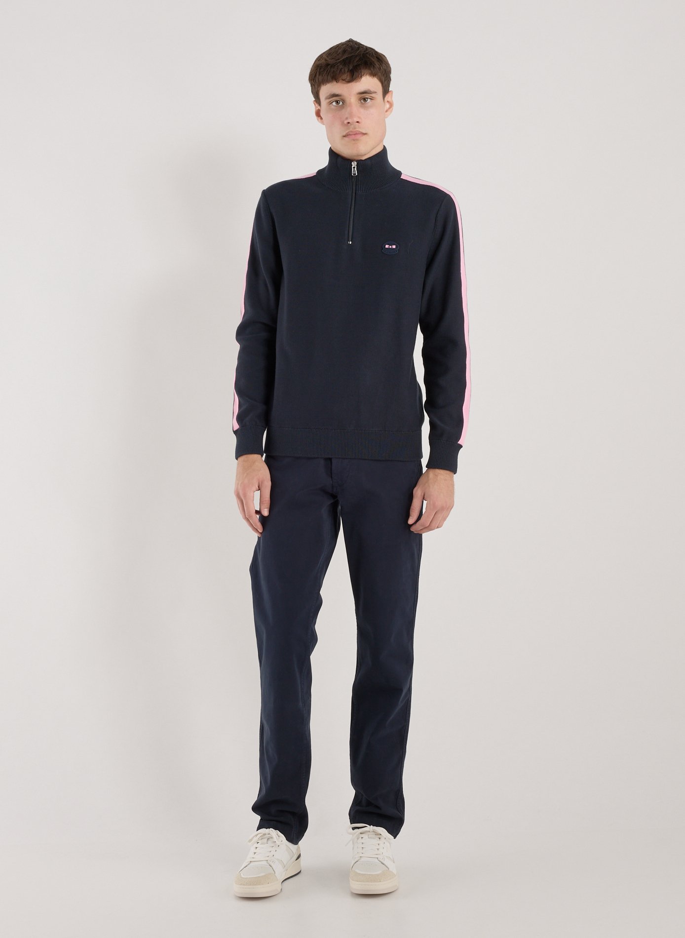 Cotton jumper EDEN PARK Blue