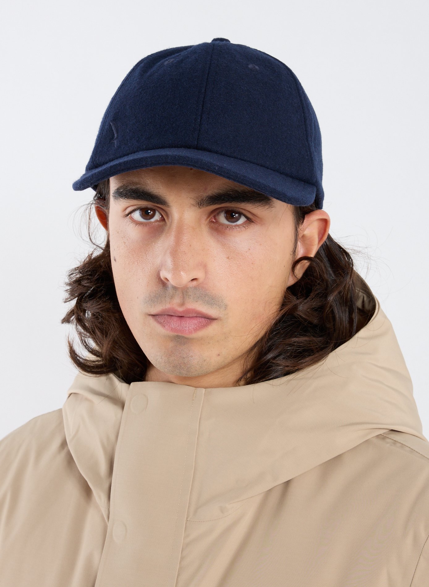 Wool-blend baseball cap AIGLE Blue