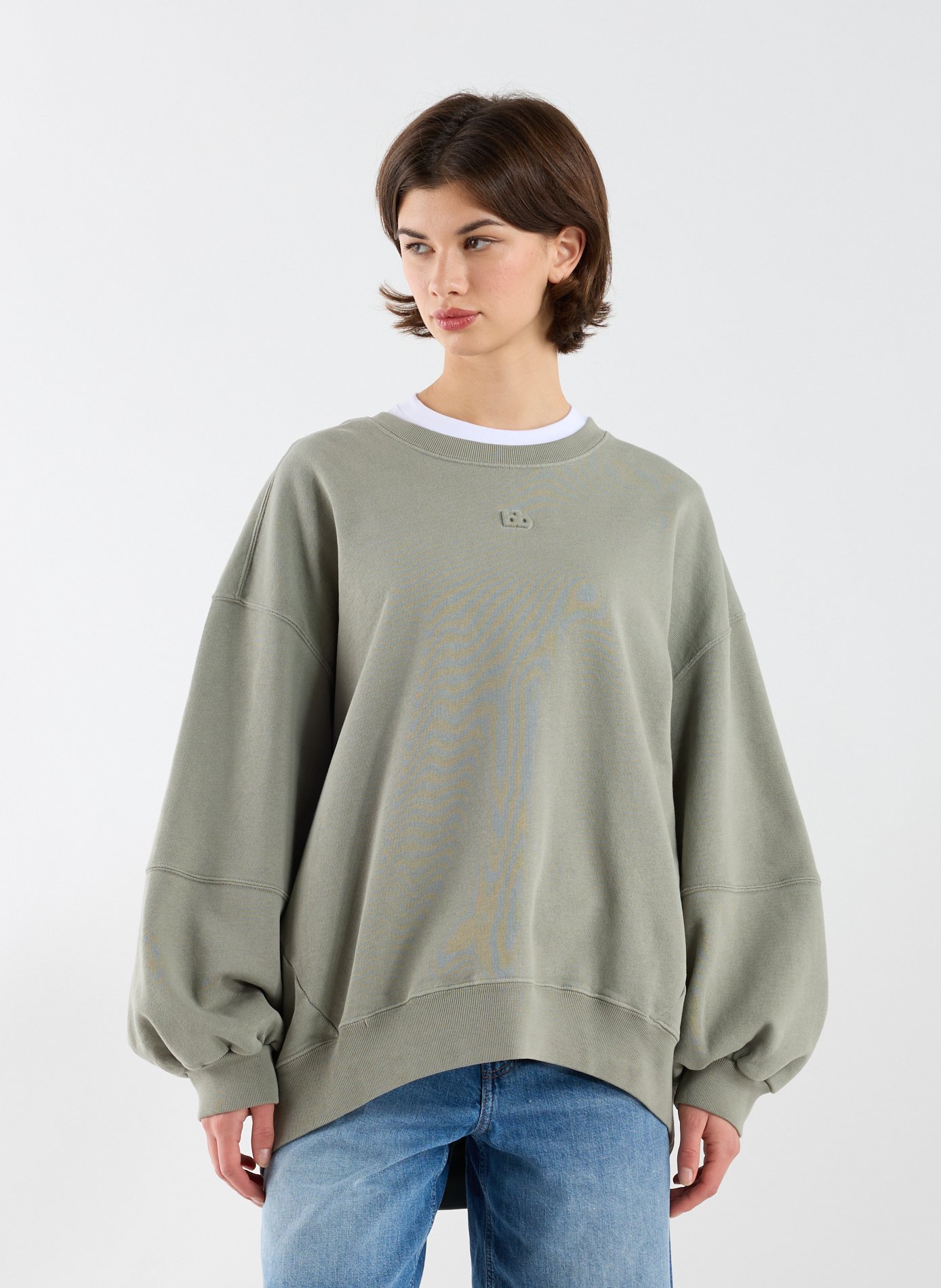 BELLEROSE Cotton sweatshirt Grey