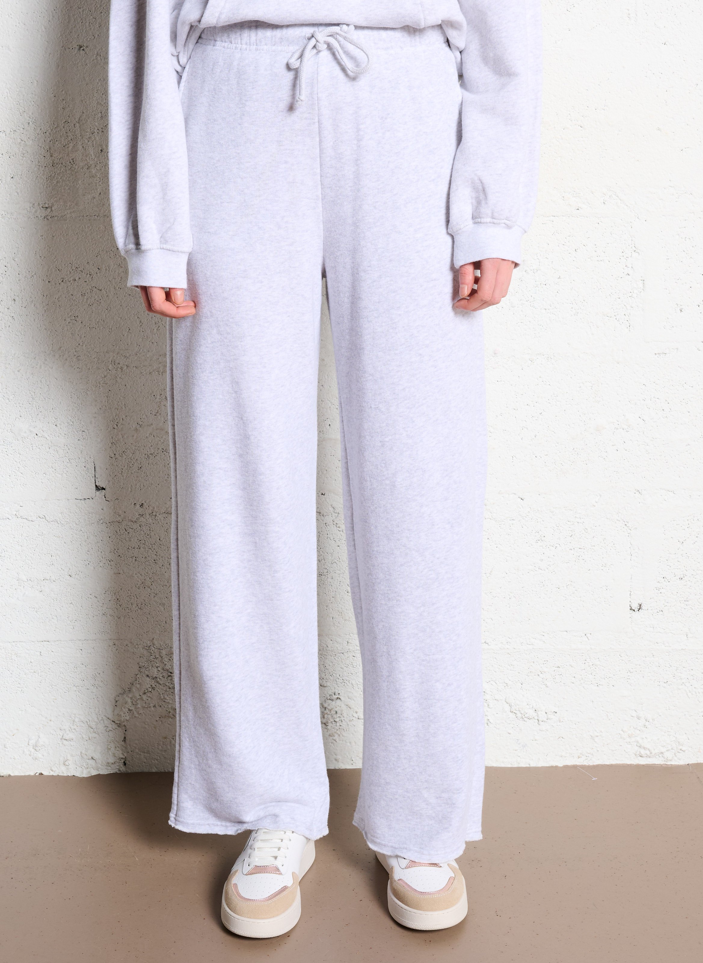 Jogging ample en coton mélangé atubay AMERICAN VINTAGE Gris