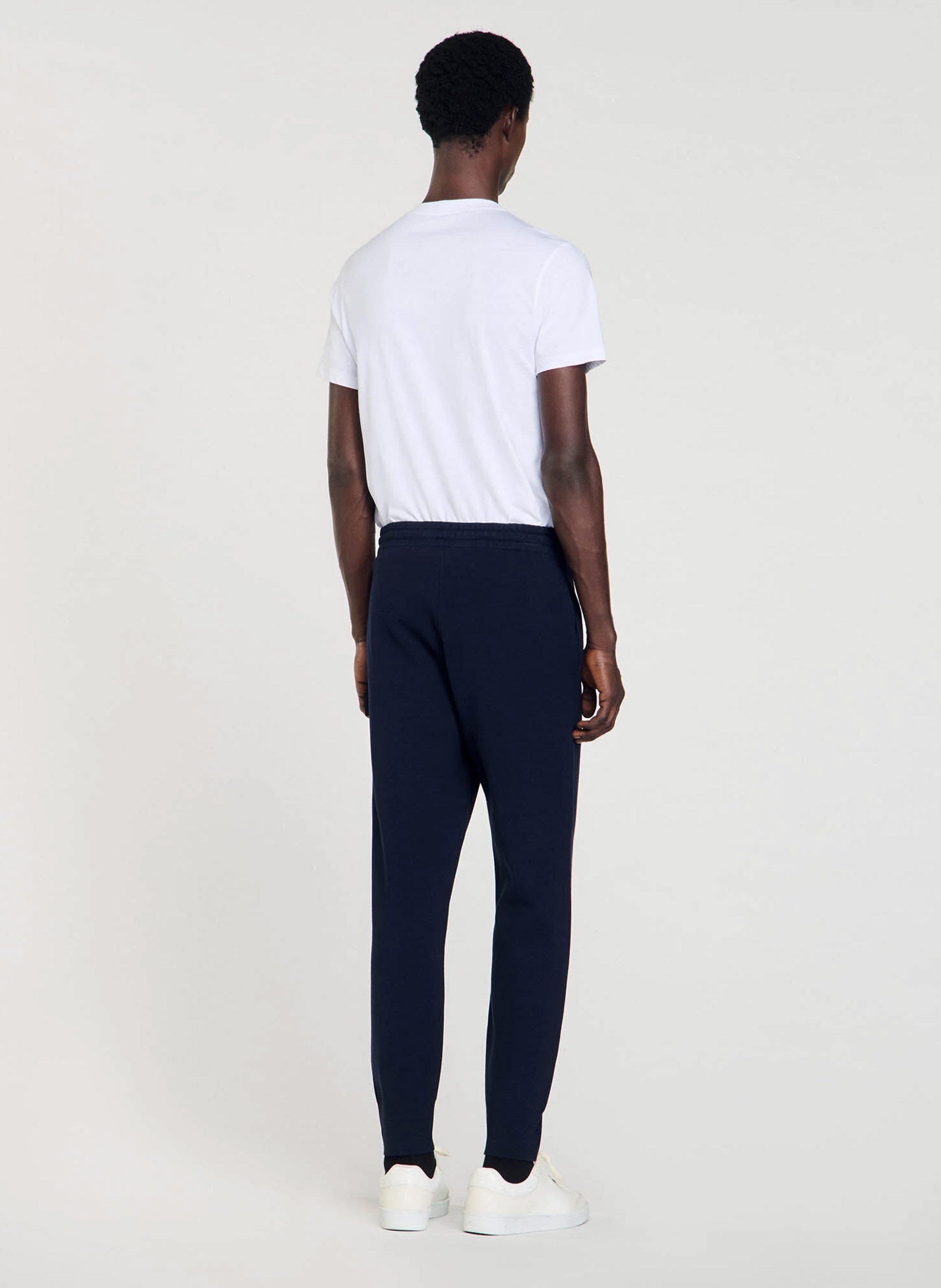 Jogging en maille SANDRO Bleu