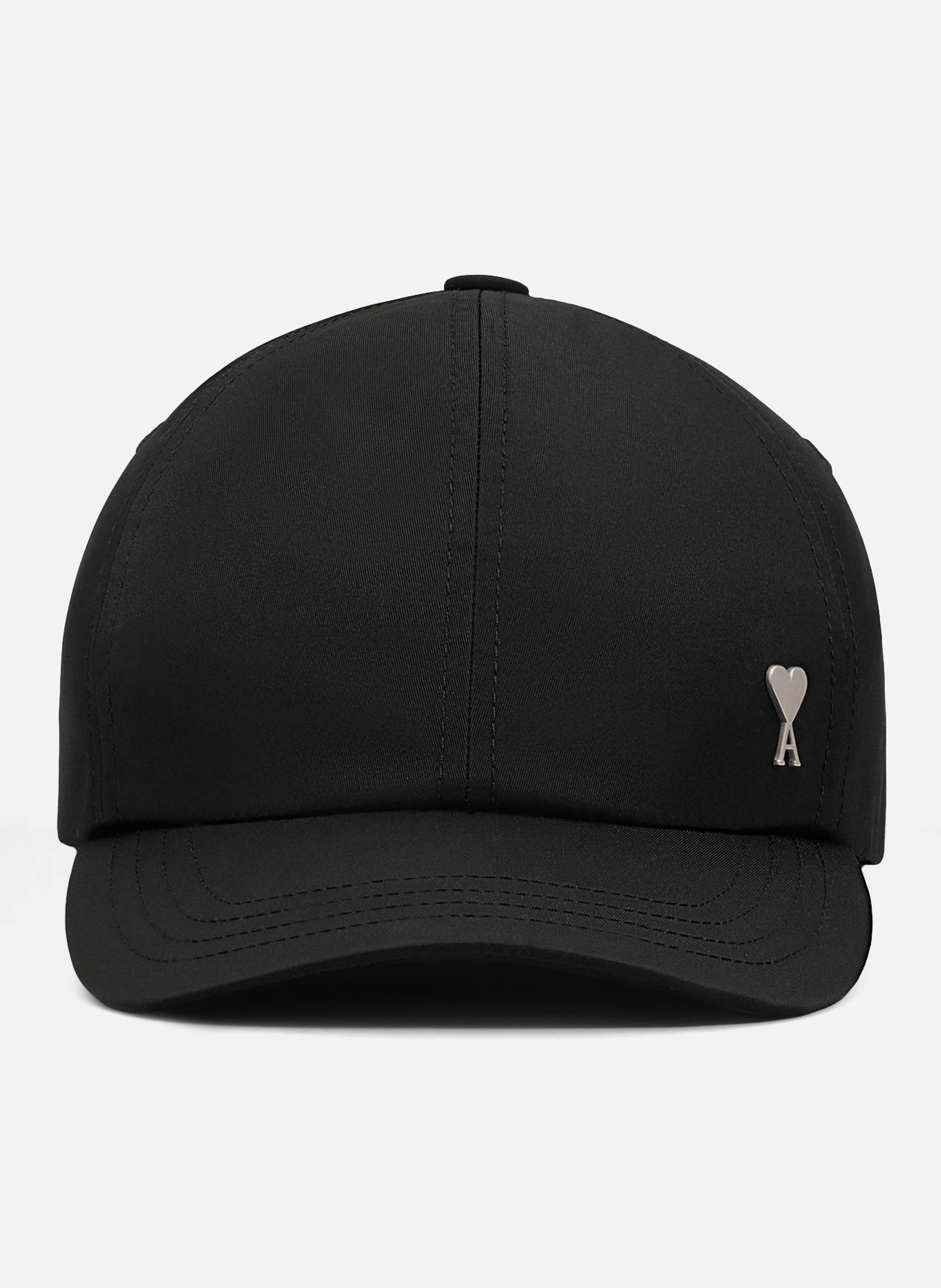 Casquette rivet ami de coeur unisexe en nylon AMI PARIS Noir