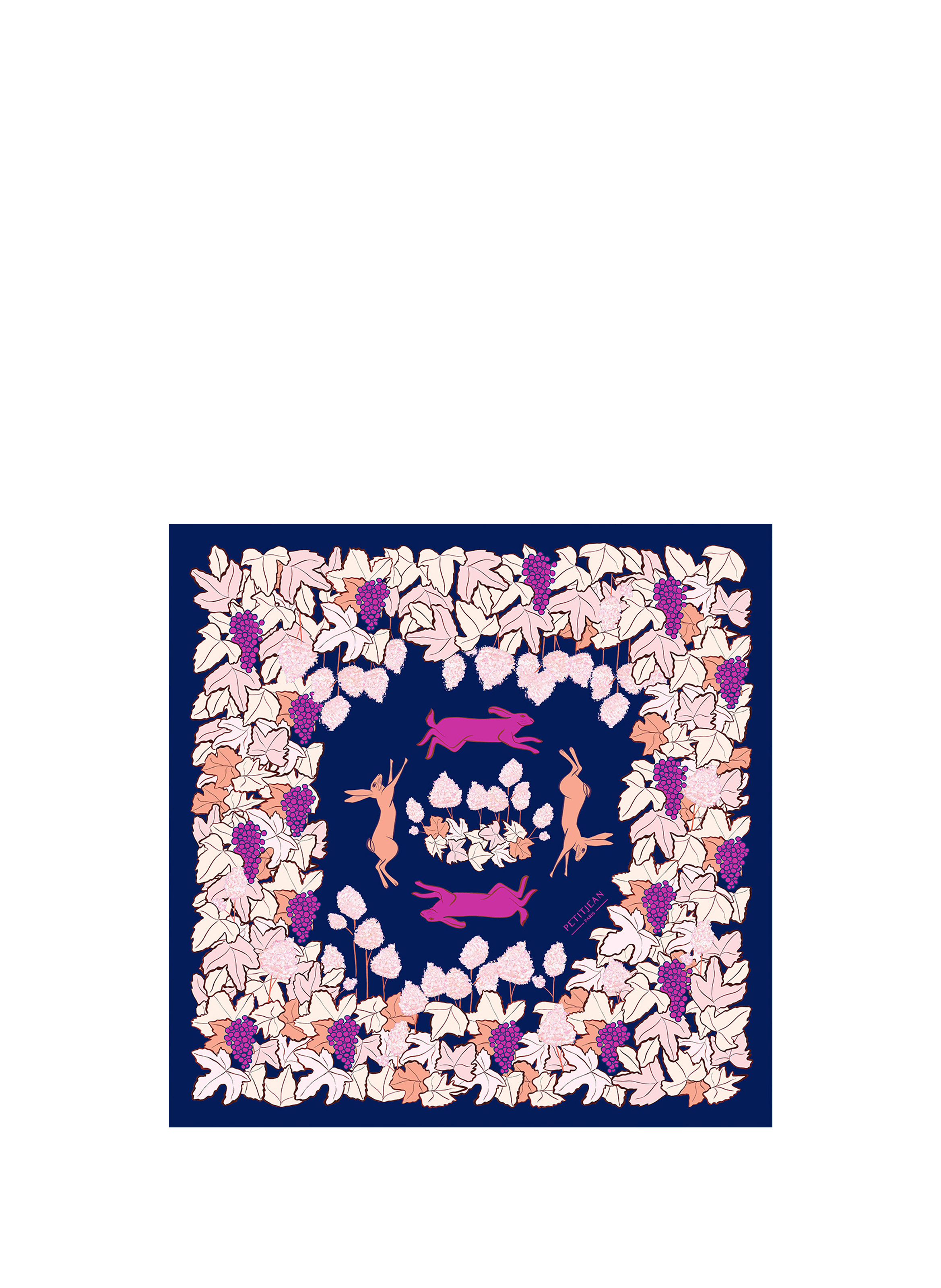 PETITJEAN PARIS Silk scarf Multicolour