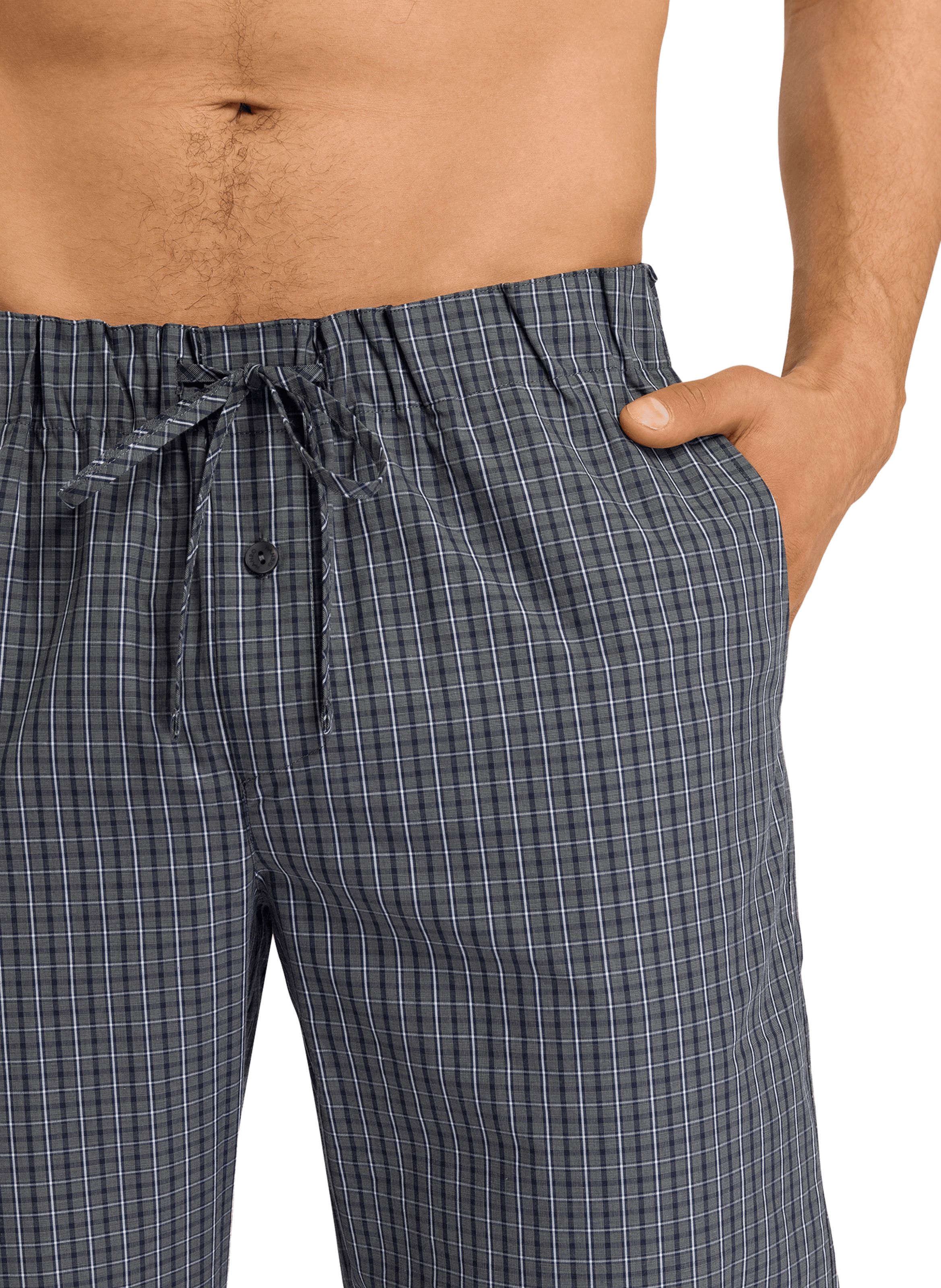 Cotton pyjama bottoms HANRO Grey