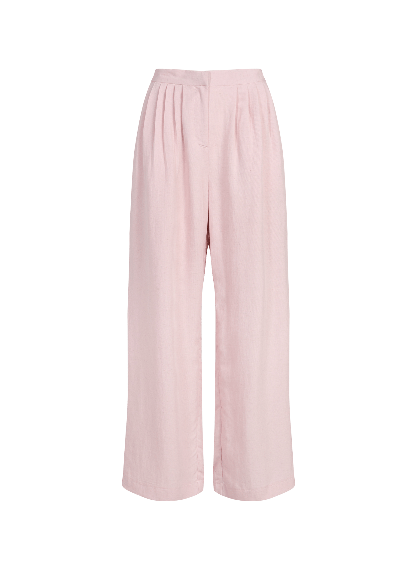 Pantalon ample uni OBJECT Rose