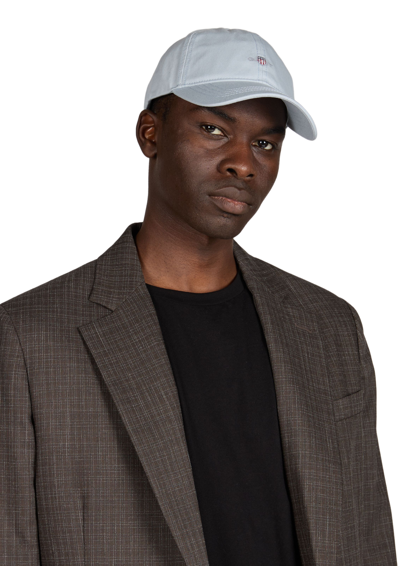 Casquette logo en coton GANT Bleu