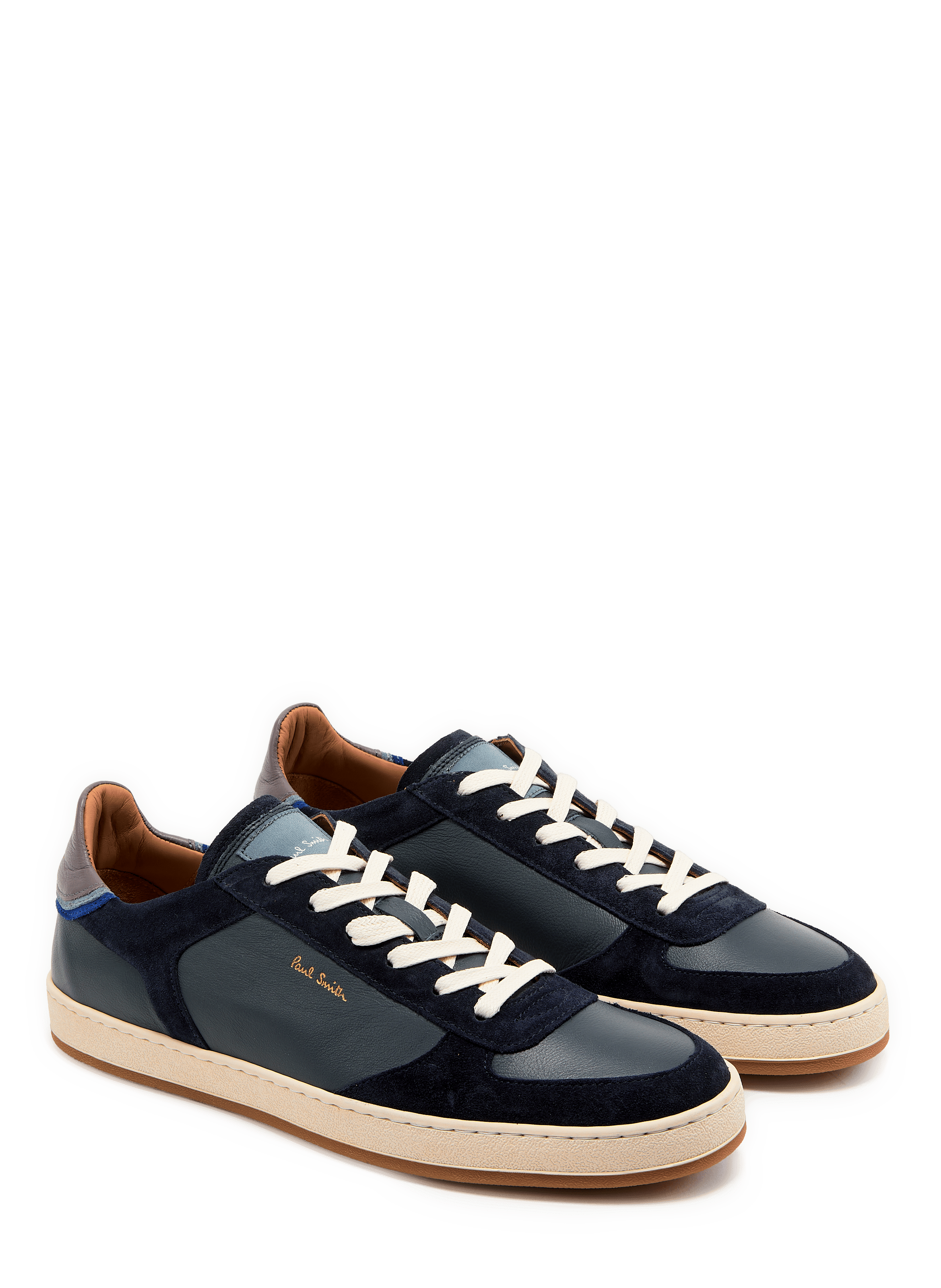 Baskets en cuir PAUL SMITH Bleu