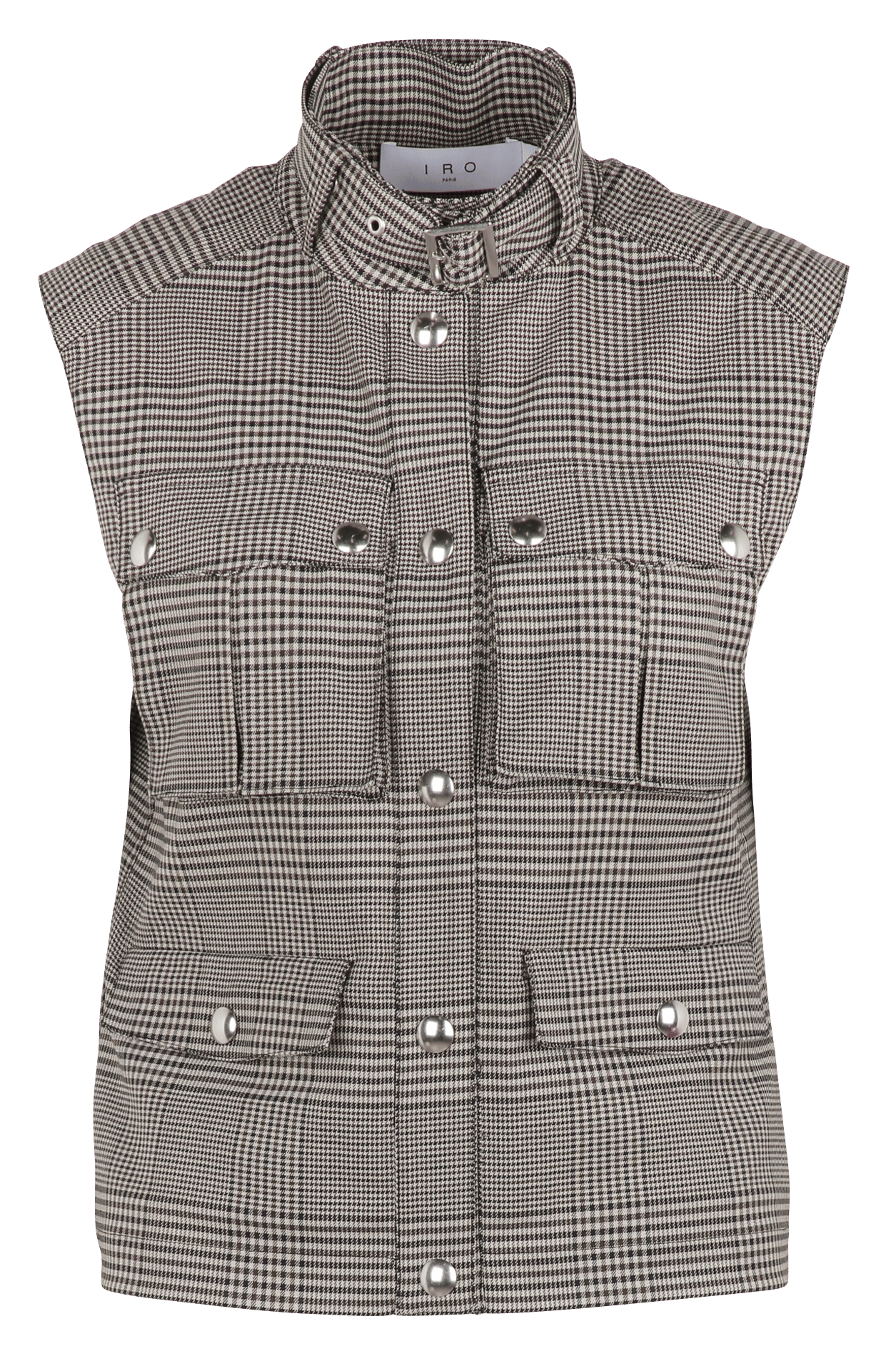 Veste col montant katz IRO Marron