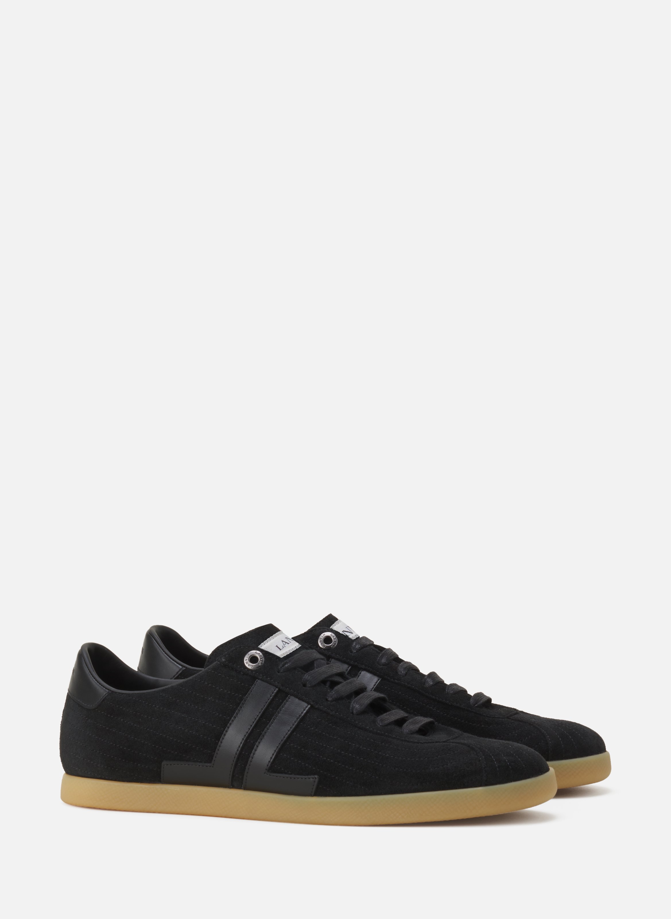 Sneakers glen 2.0 en cuir LANVIN Noir