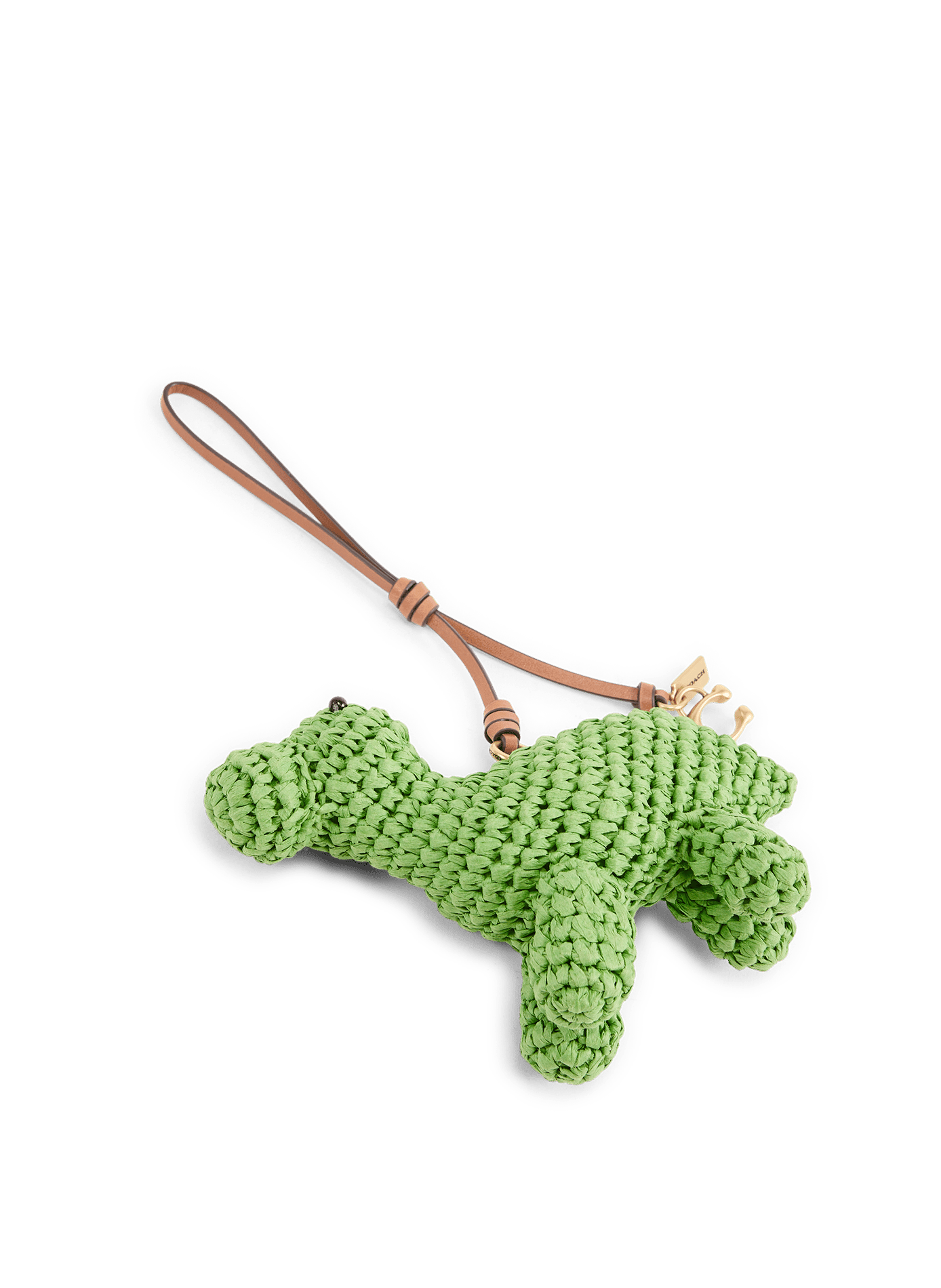 Dino paper bag charm COACH Multicolour