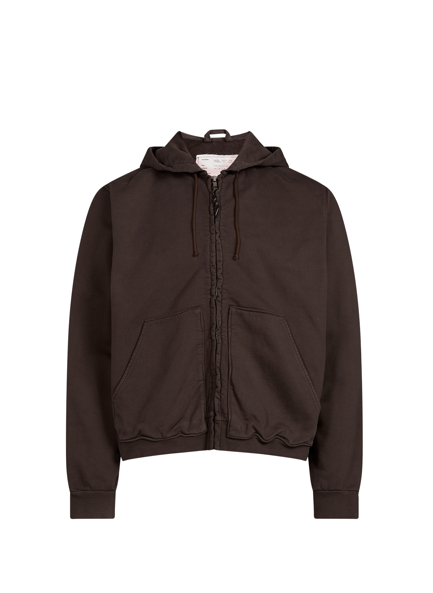 Cotton Hooded Sweatshirt CAMIEL FORTGENS Brown