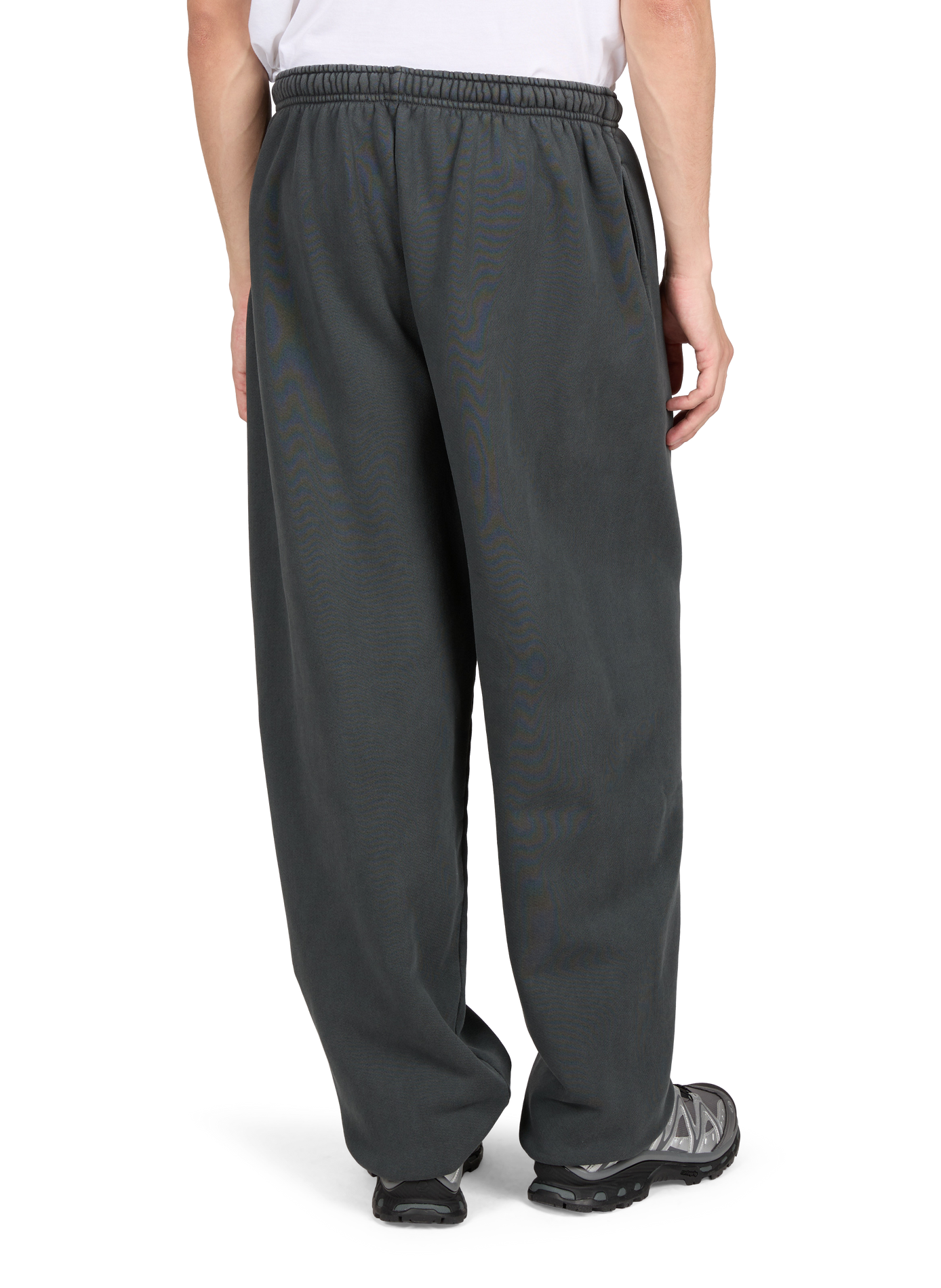 Plain oversized cotton joggers WILLY CHAVARRIA Grey