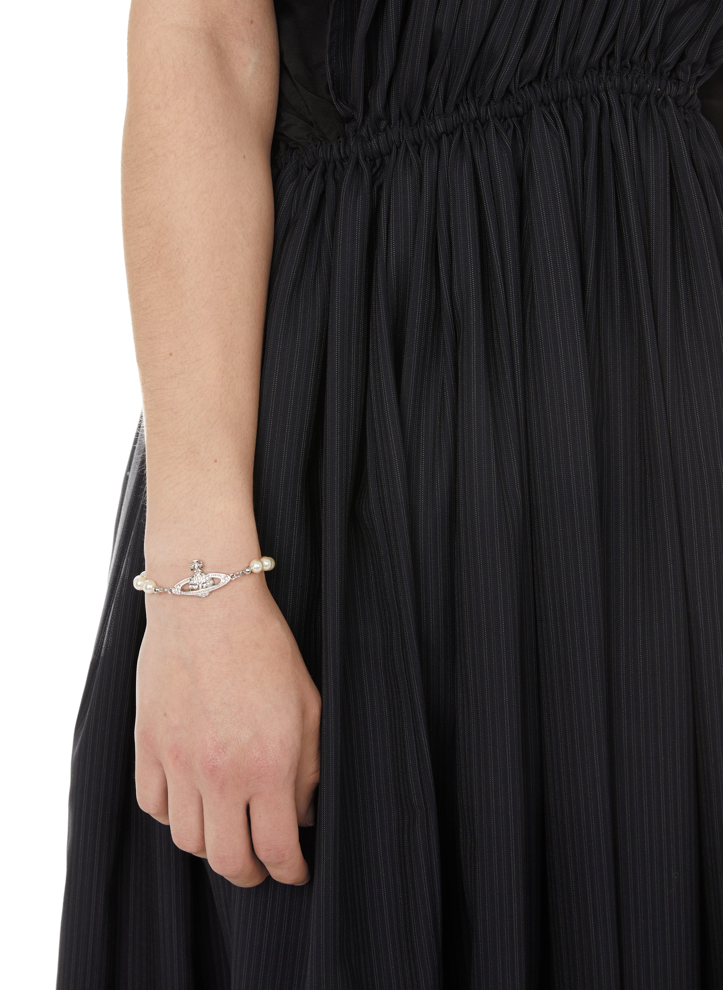 Bracelet Mini Bas Relief  VIVIENNE WESTWOOD Argent