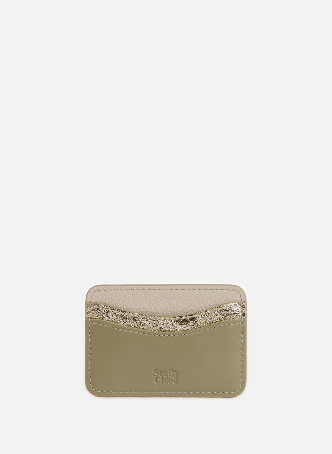 Layers leather card holder SEE BY CHLOE