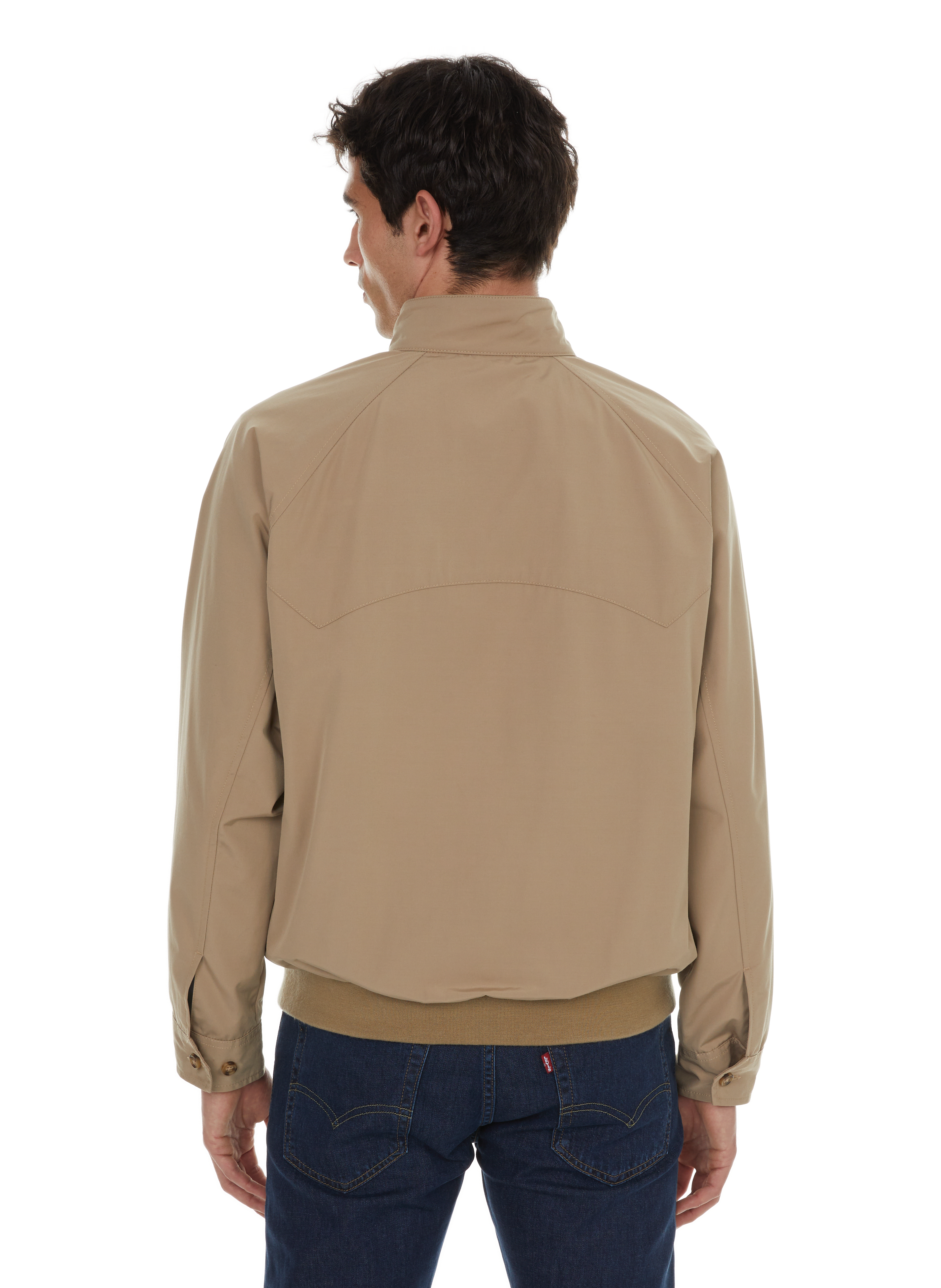 Veste unie à glissière LEVI'S Beige