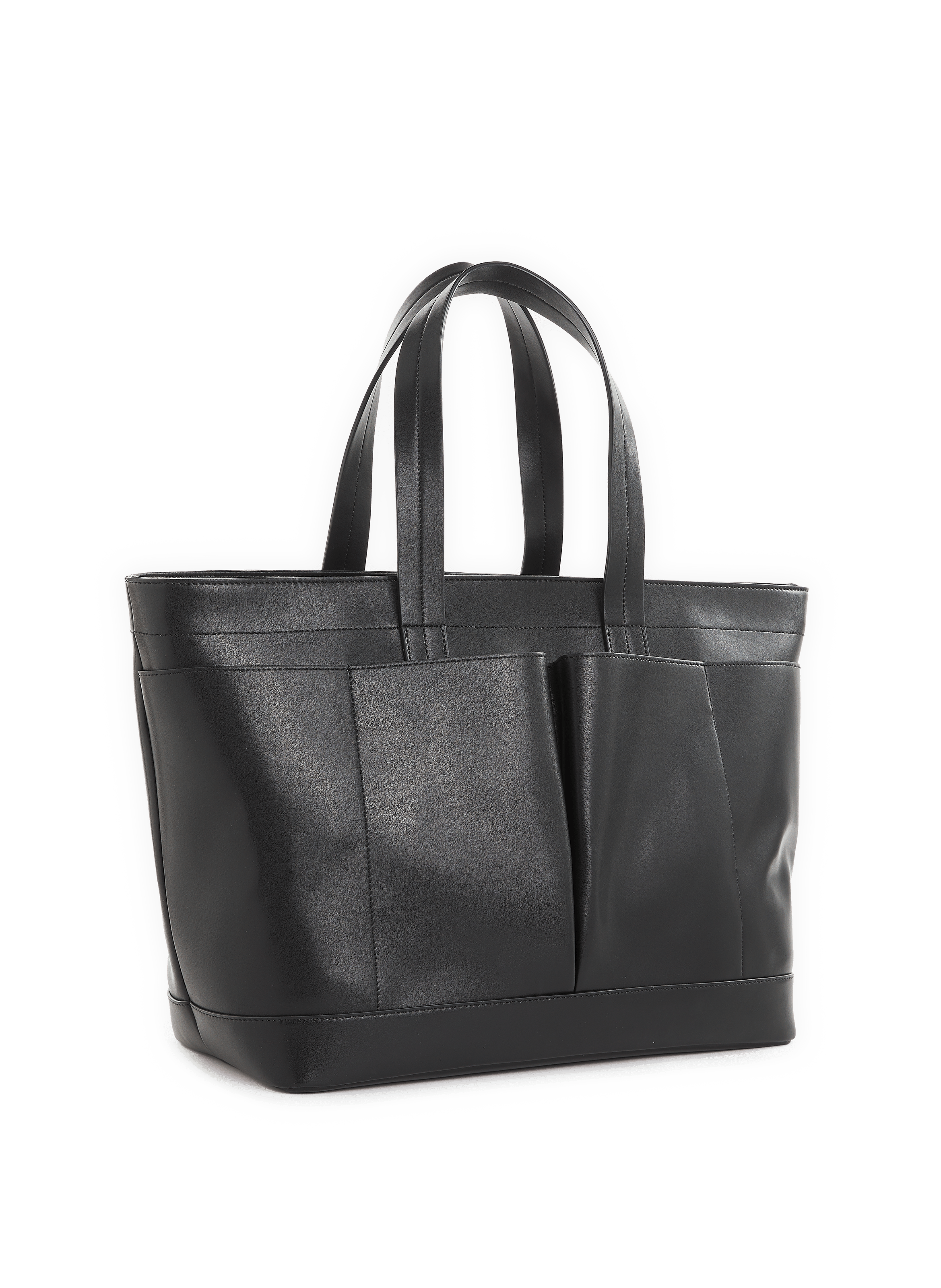 Sac cabas Edith en cuir SAISON 1865 Noir