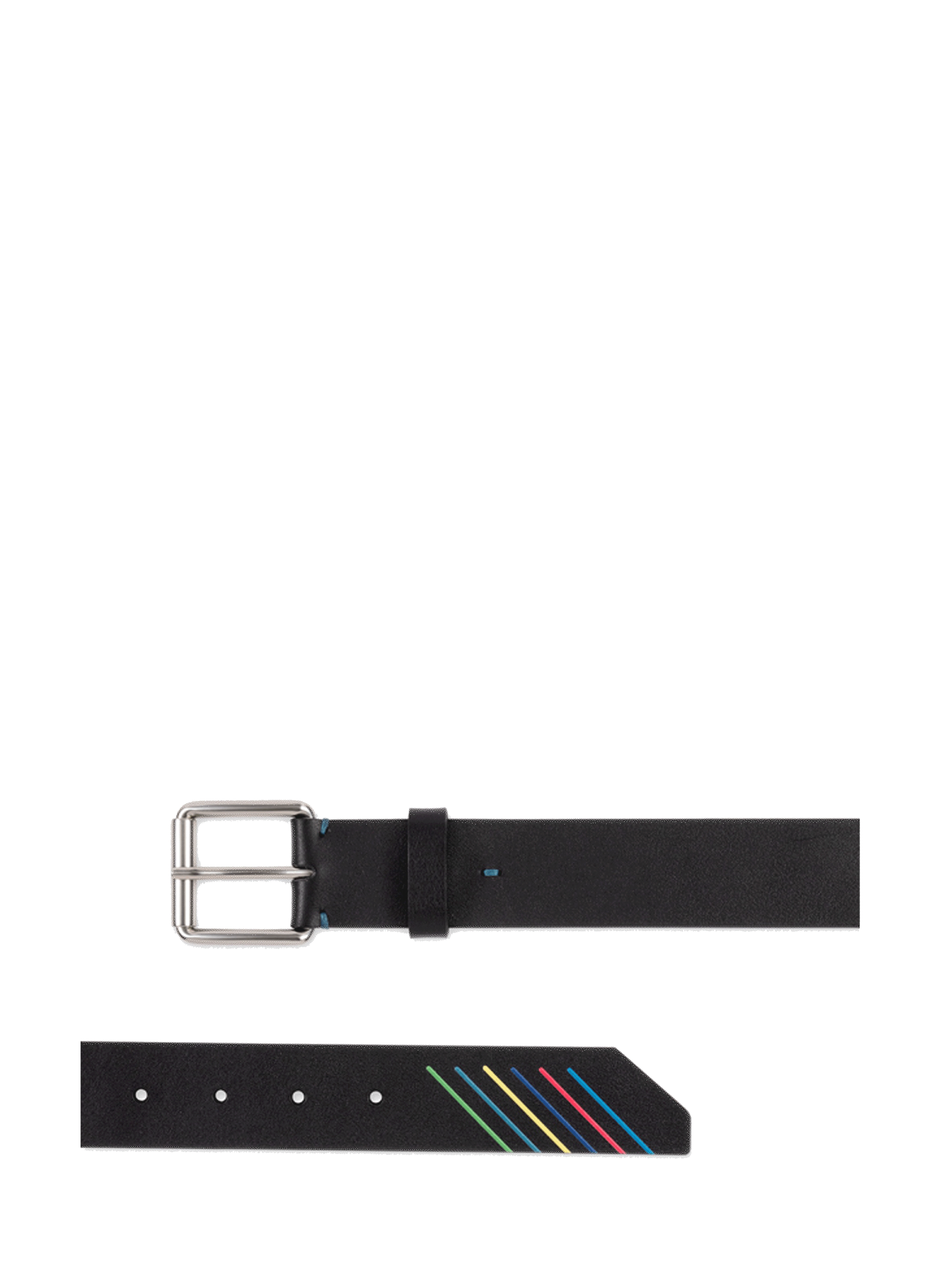 PAUL SMITH Leather belt  Black