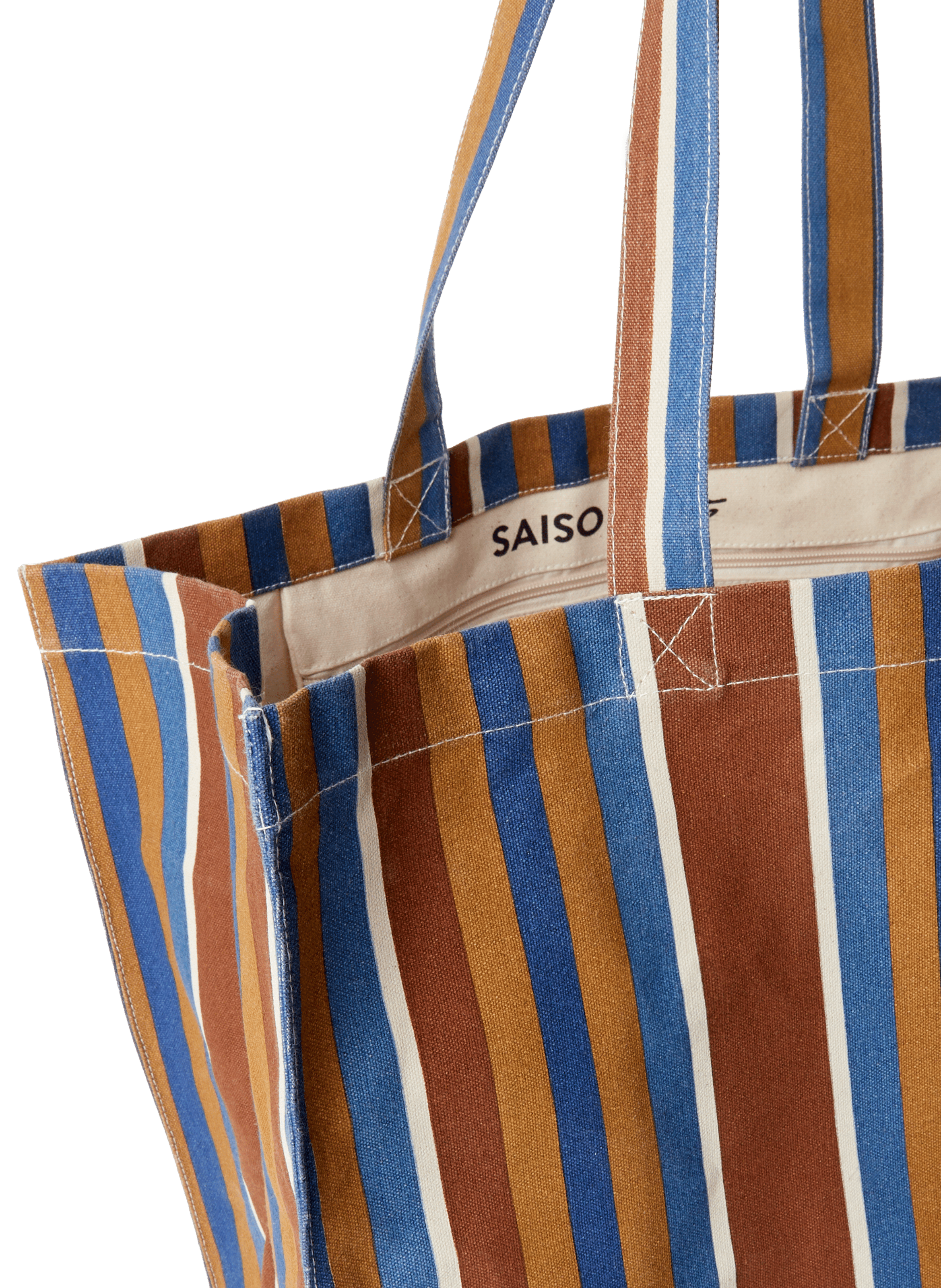 Sac cabas en coton SAISON 1865 Multicolore