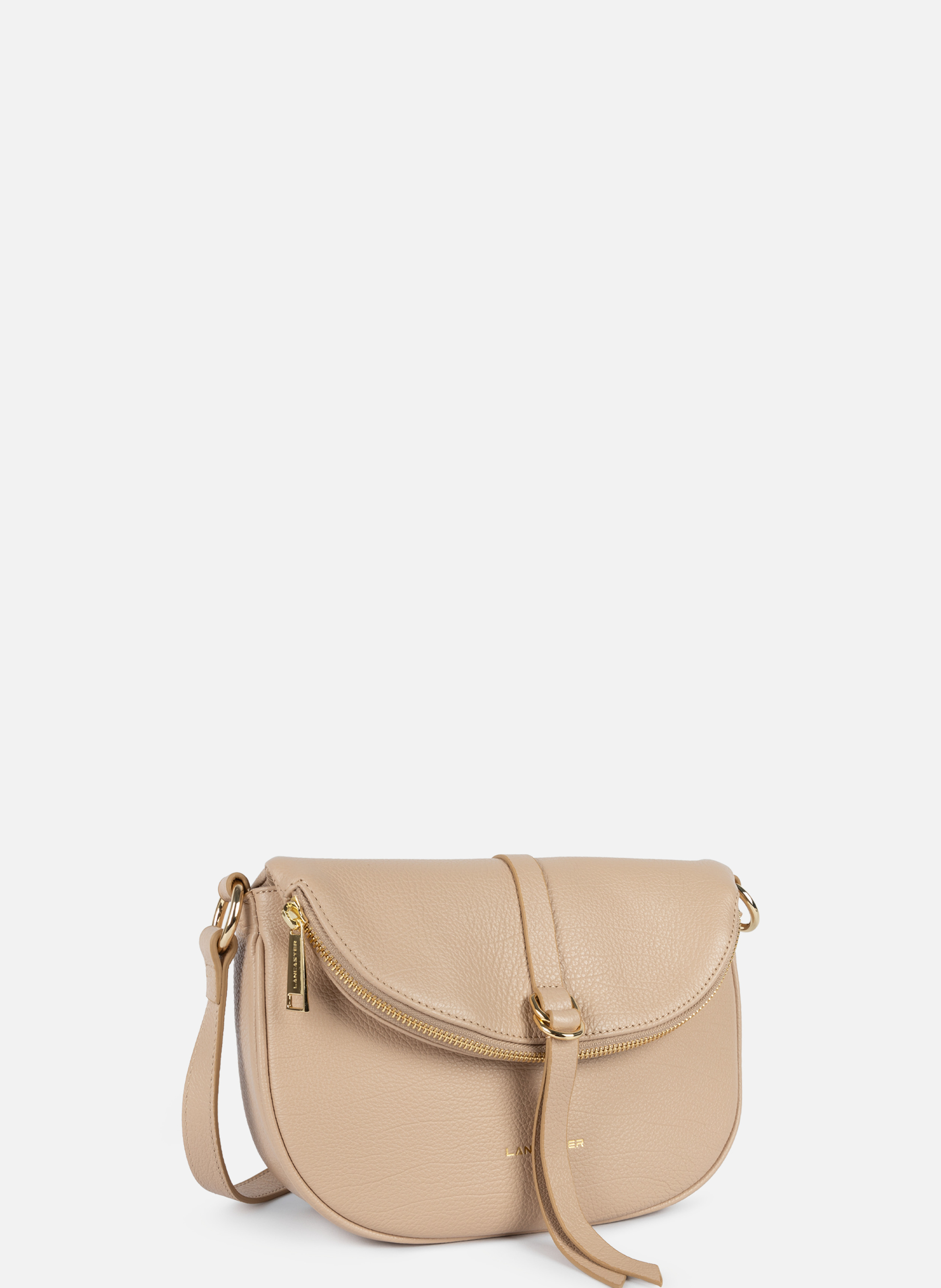 Sac besace - dune gaia LANCASTER Beige
