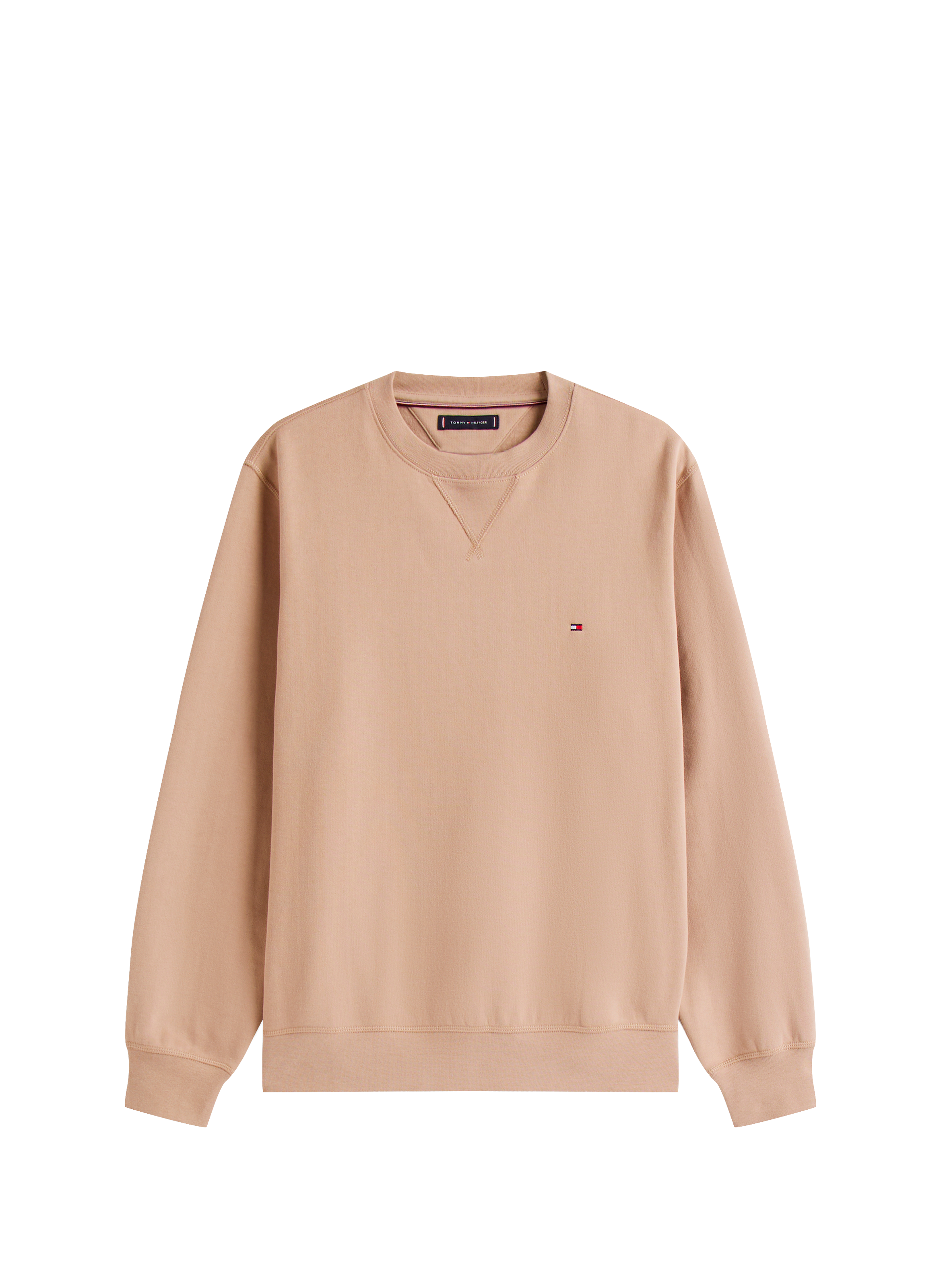 Sweatshirt en coton TOMMY HILFIGER Beige