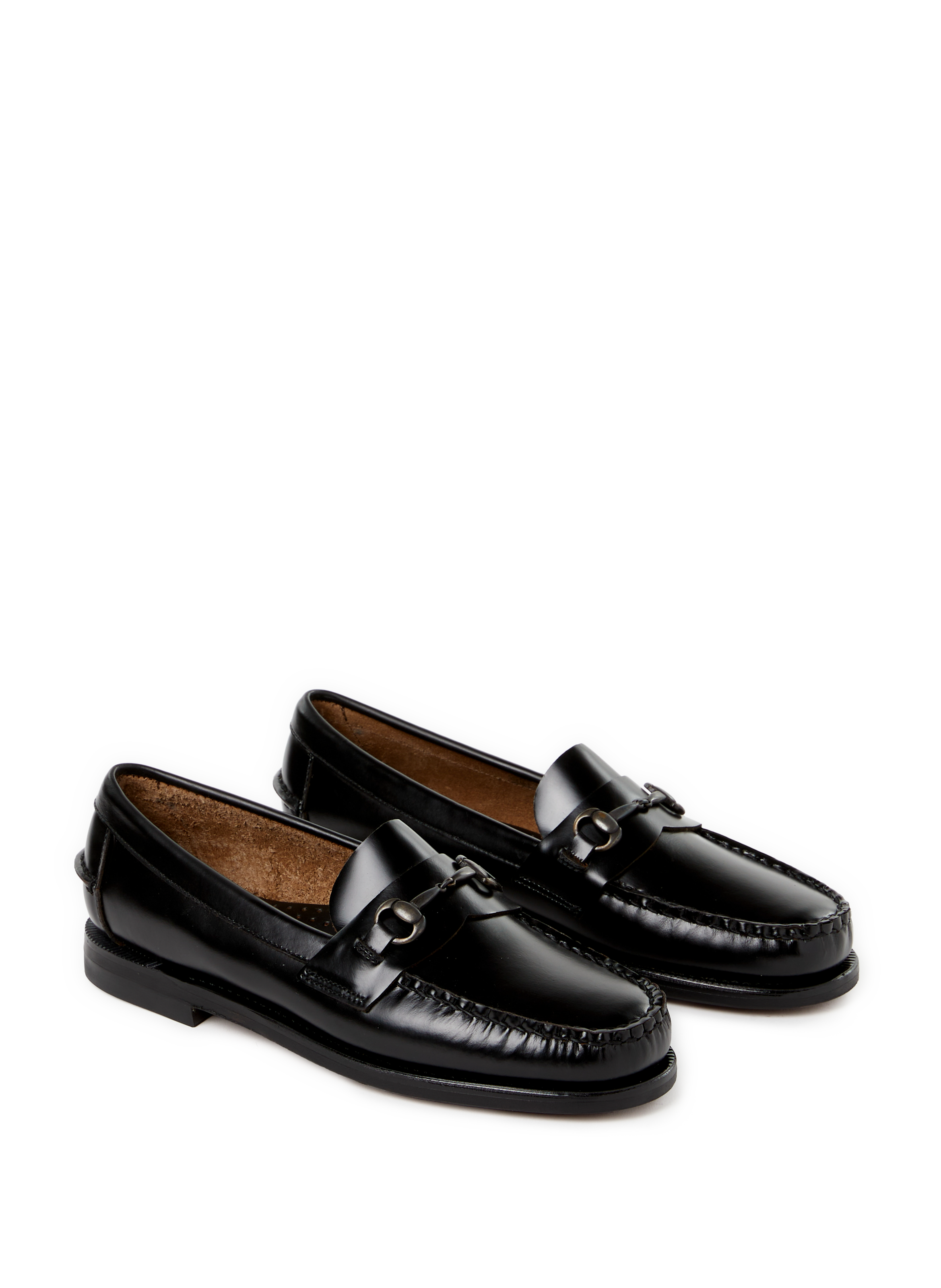 Calfskin leather loafers SEBAGO Black