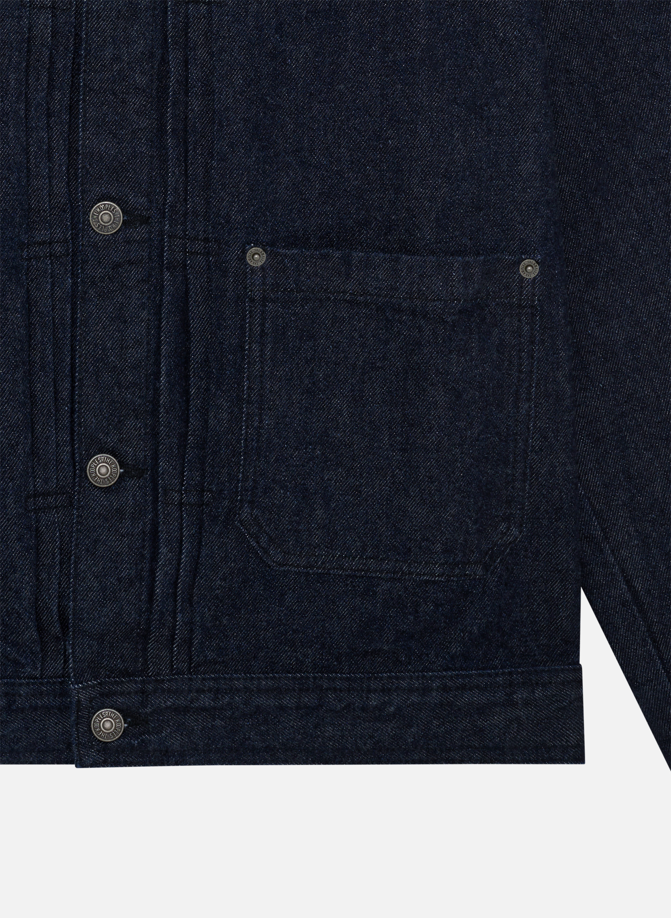 Blouson en denim foncé THE KOOPLES Bleu