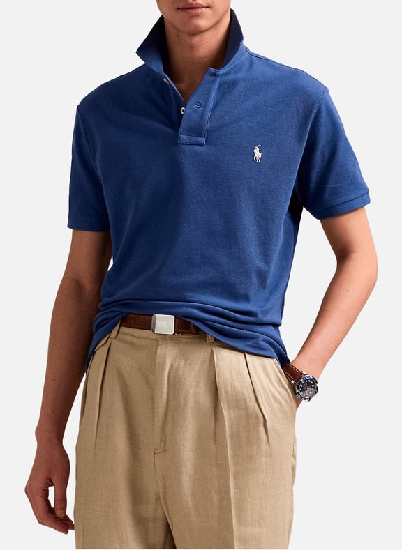 Cotton polo shirt Blue by POLO RALPH LAUREN POLO RALPH LAUREN Cotton polo shirt Blue