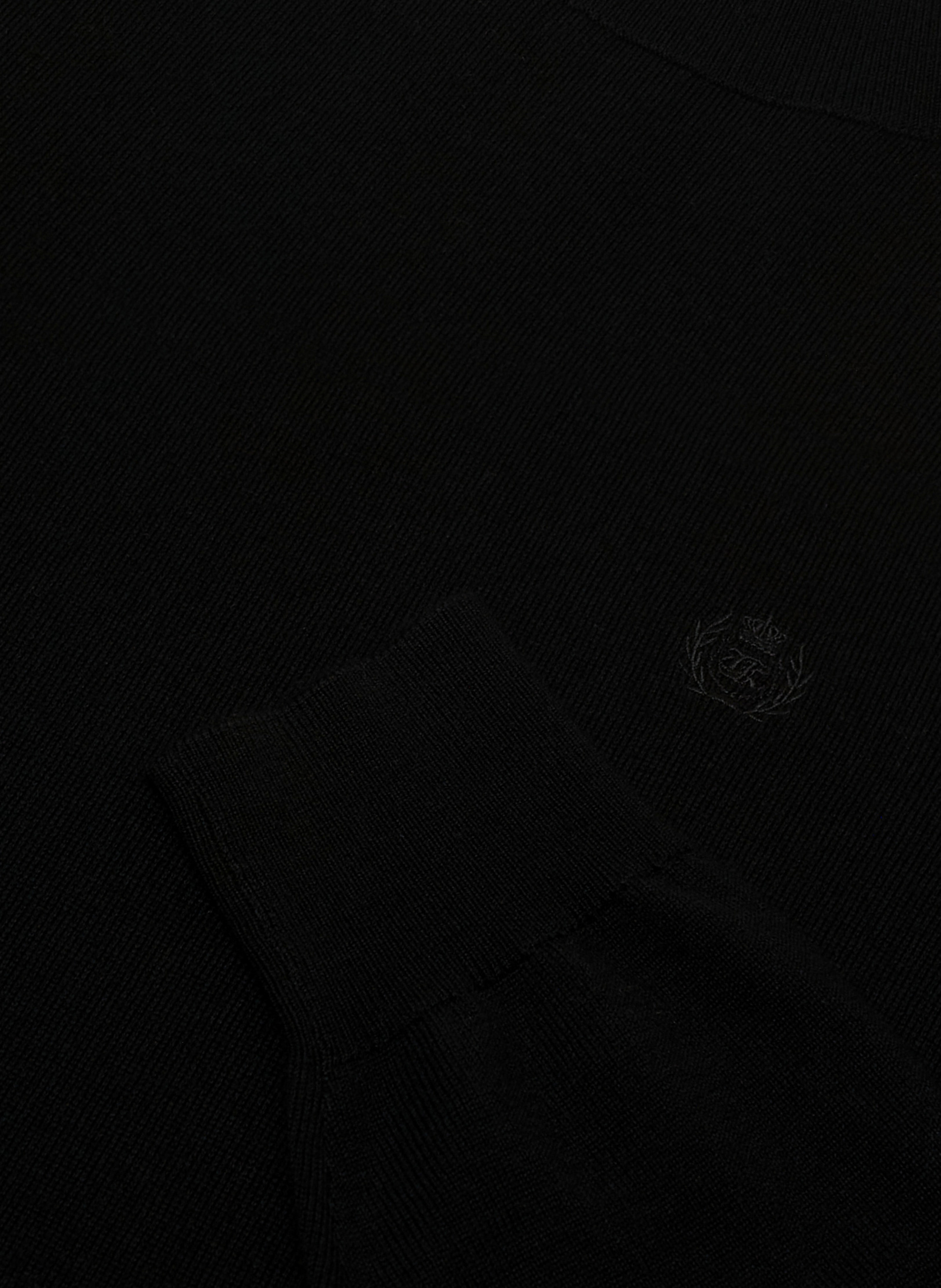 Pull col roulé en laine mérinos THE KOOPLES Noir