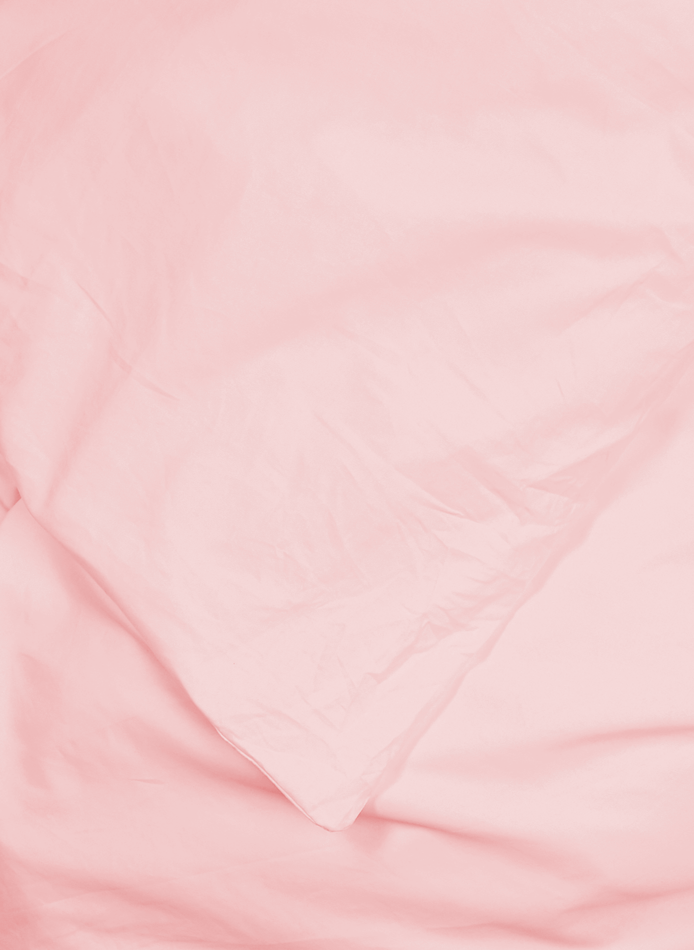 Housse de couette en percale de coton AU PRINTEMPS PARIS Rose