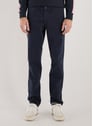 Pantalon droit uni en coton mélangé | Bleu by EDEN PARK EDEN PARK Pantalon droit uni en coton mélangé | Bleu