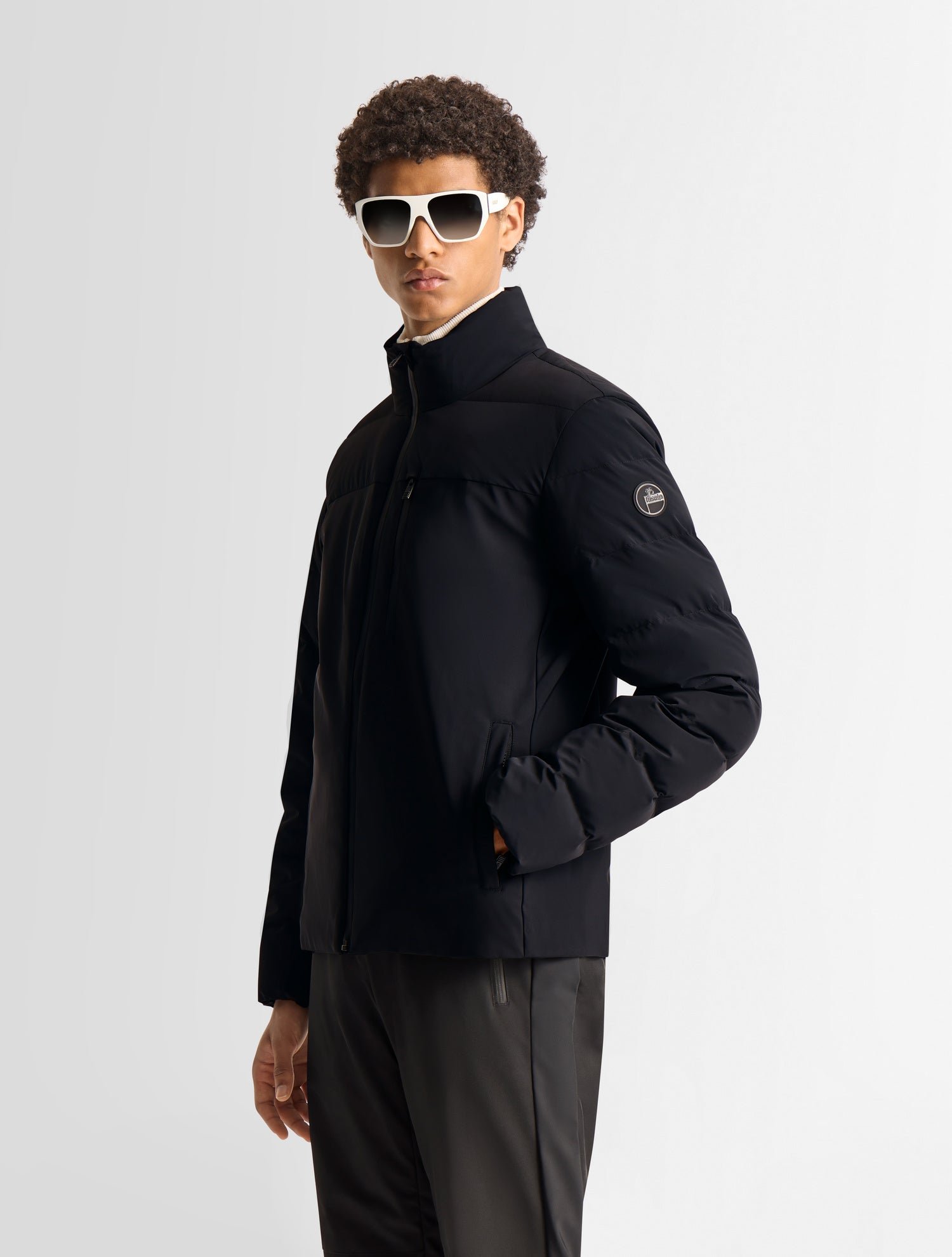 Doudoune jilooe col montant coupe regular Noir