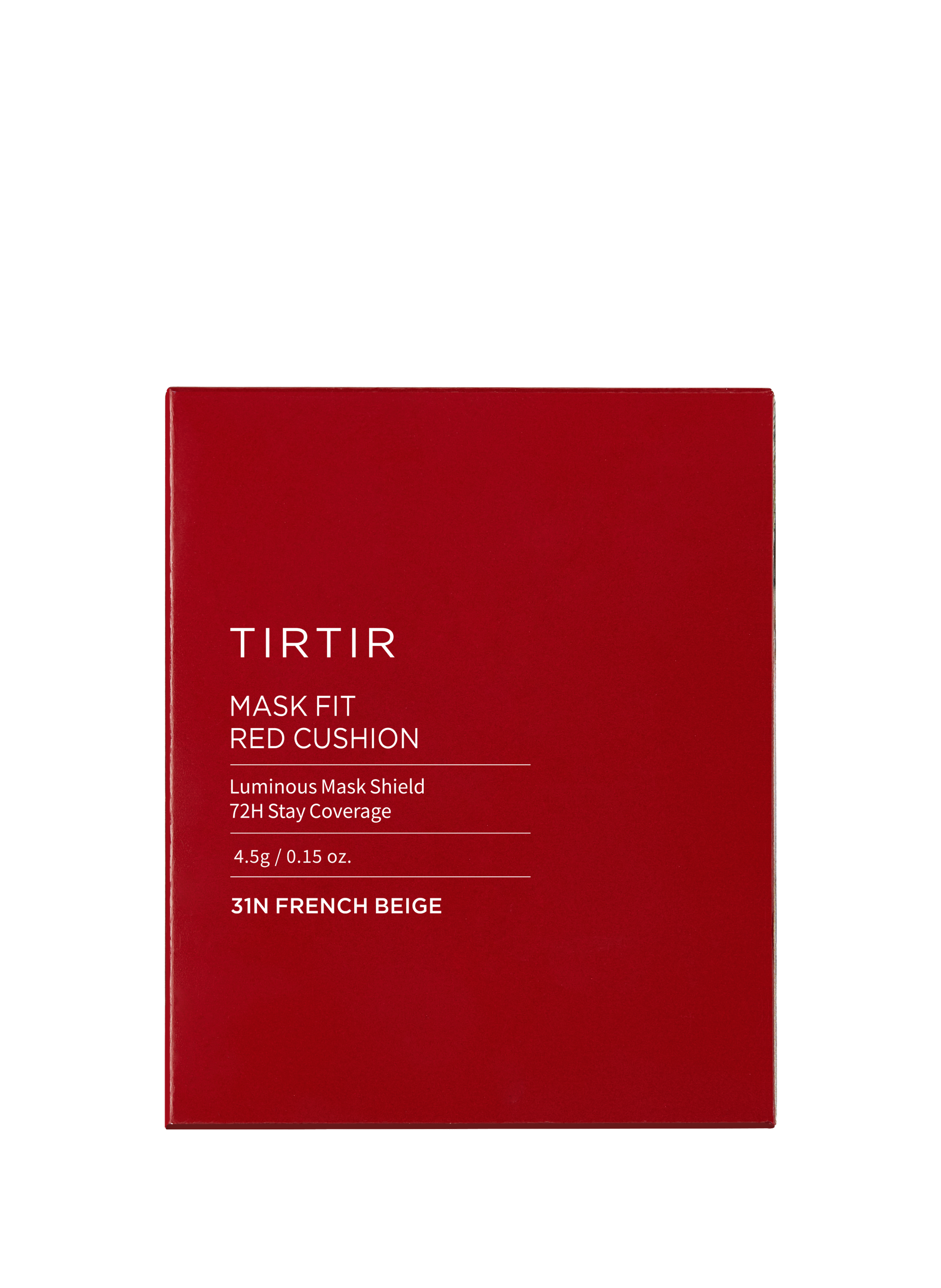 Red Mini Cushion Face Mask French beige