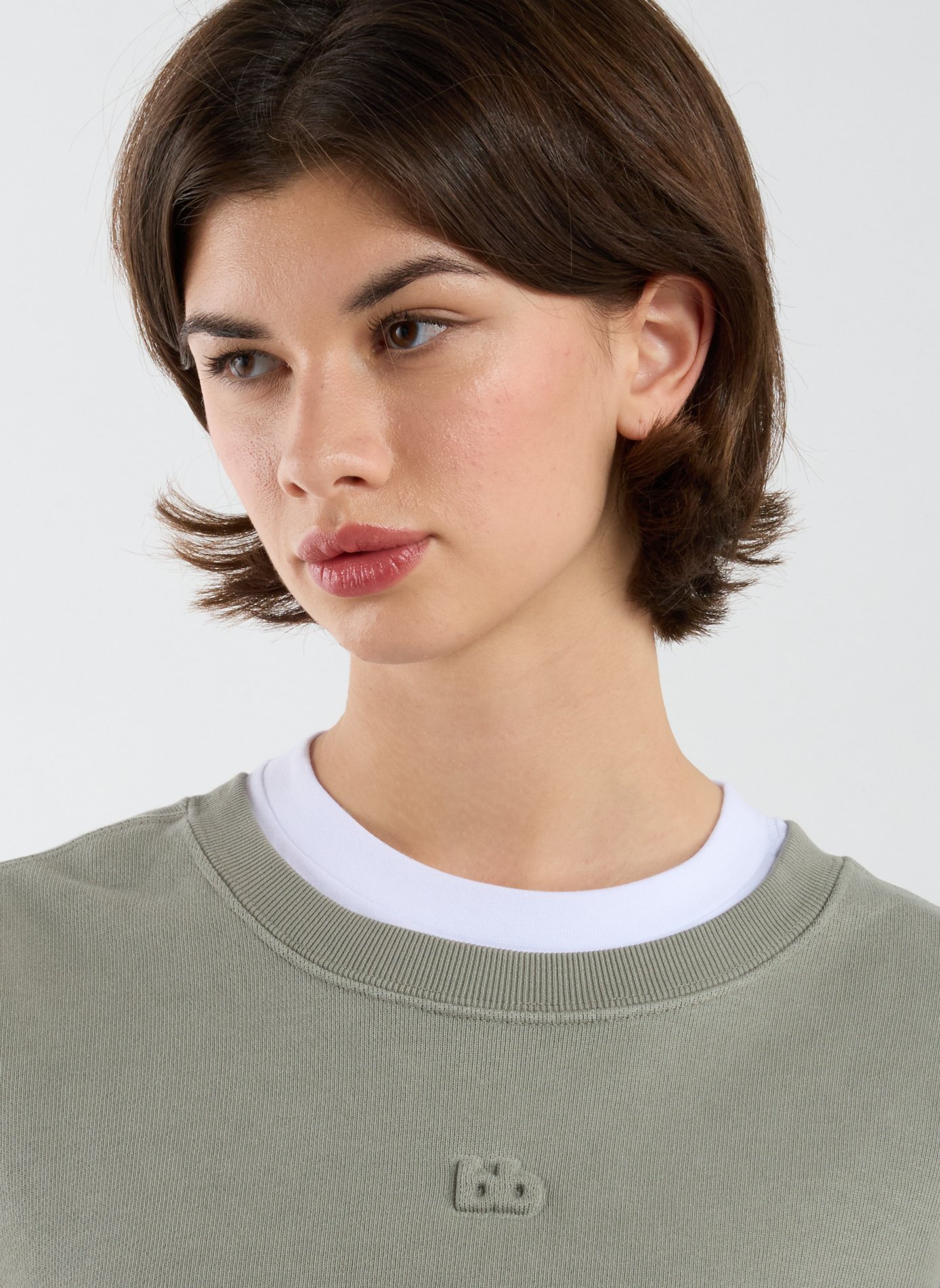 Sweatshirt en coton BELLEROSE Gris