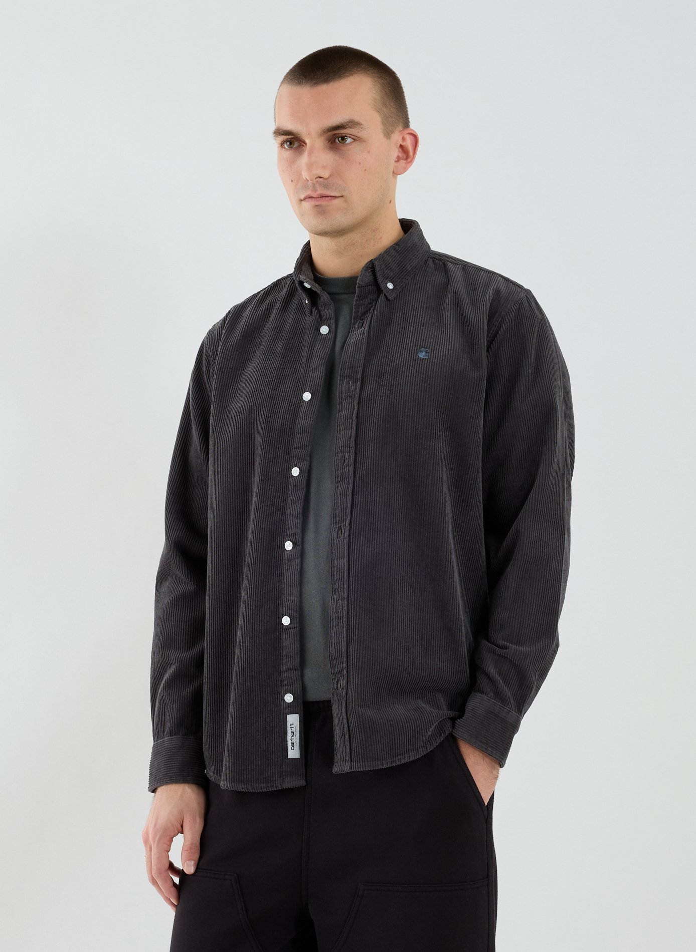 Corduroy shirt CARHARTT WIP Grey