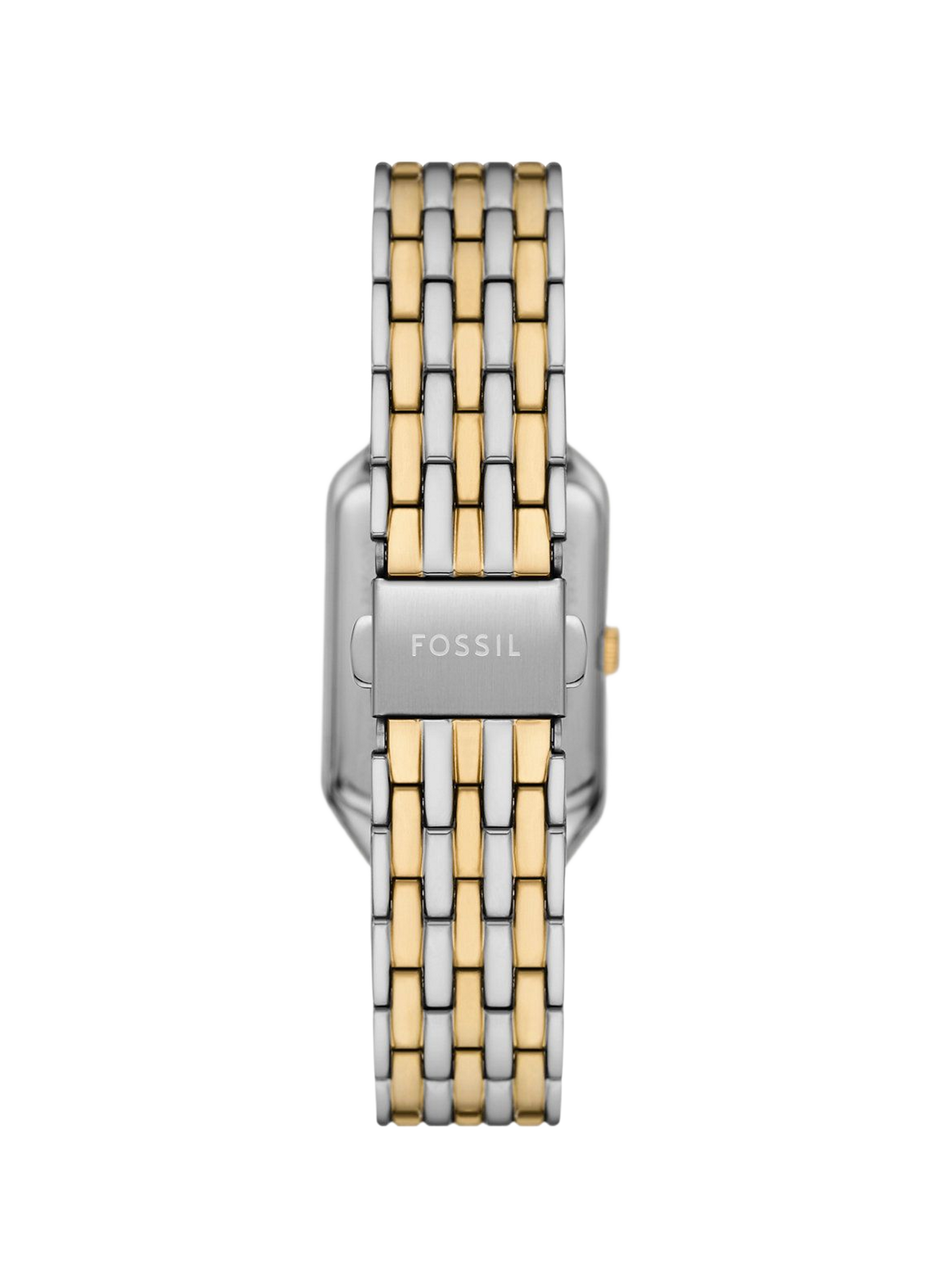 Montre quartz en acier bicolore FOSSIL Argent