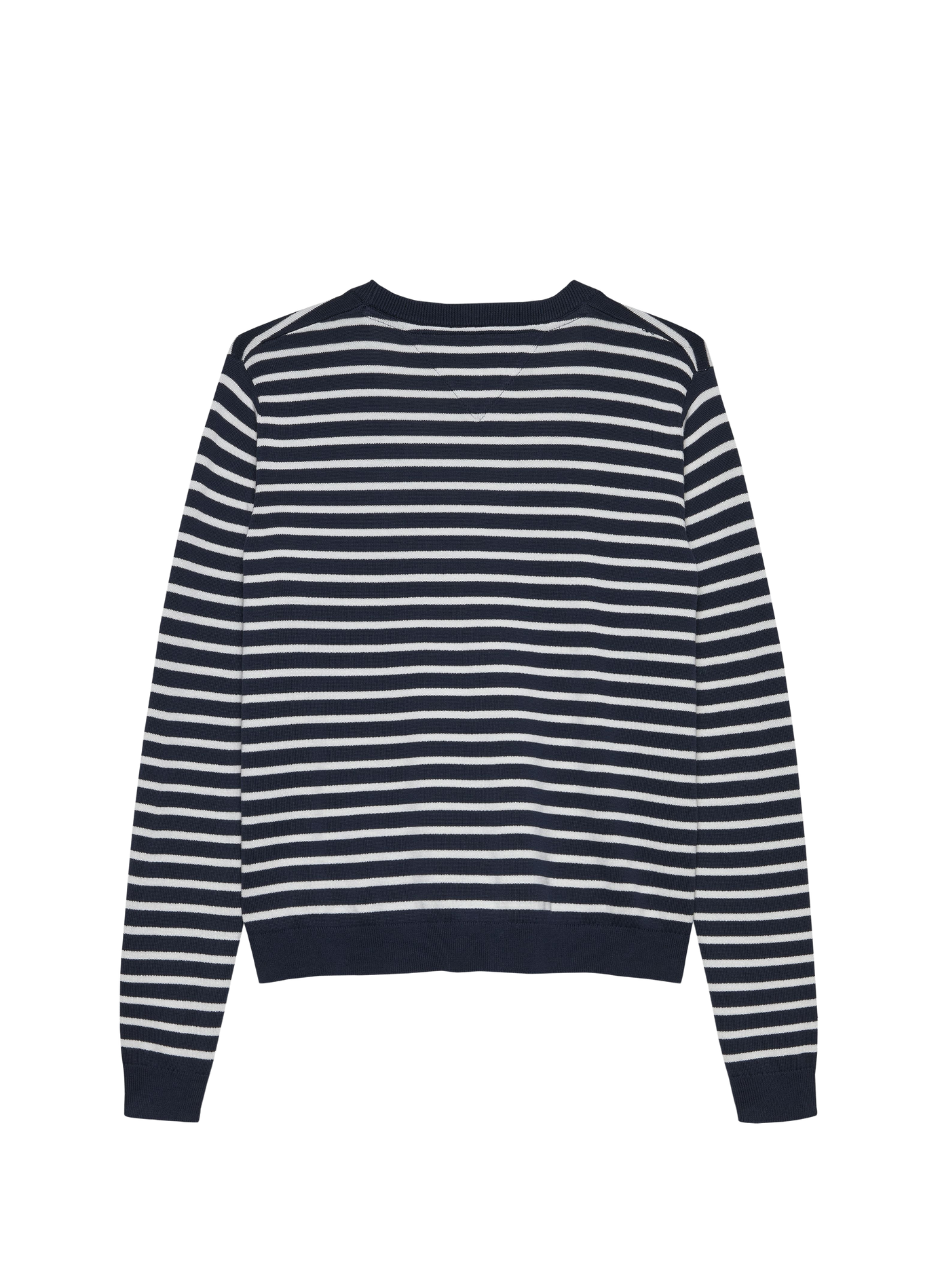 Pull col V en coton TOMMY HILFIGER Multicolore